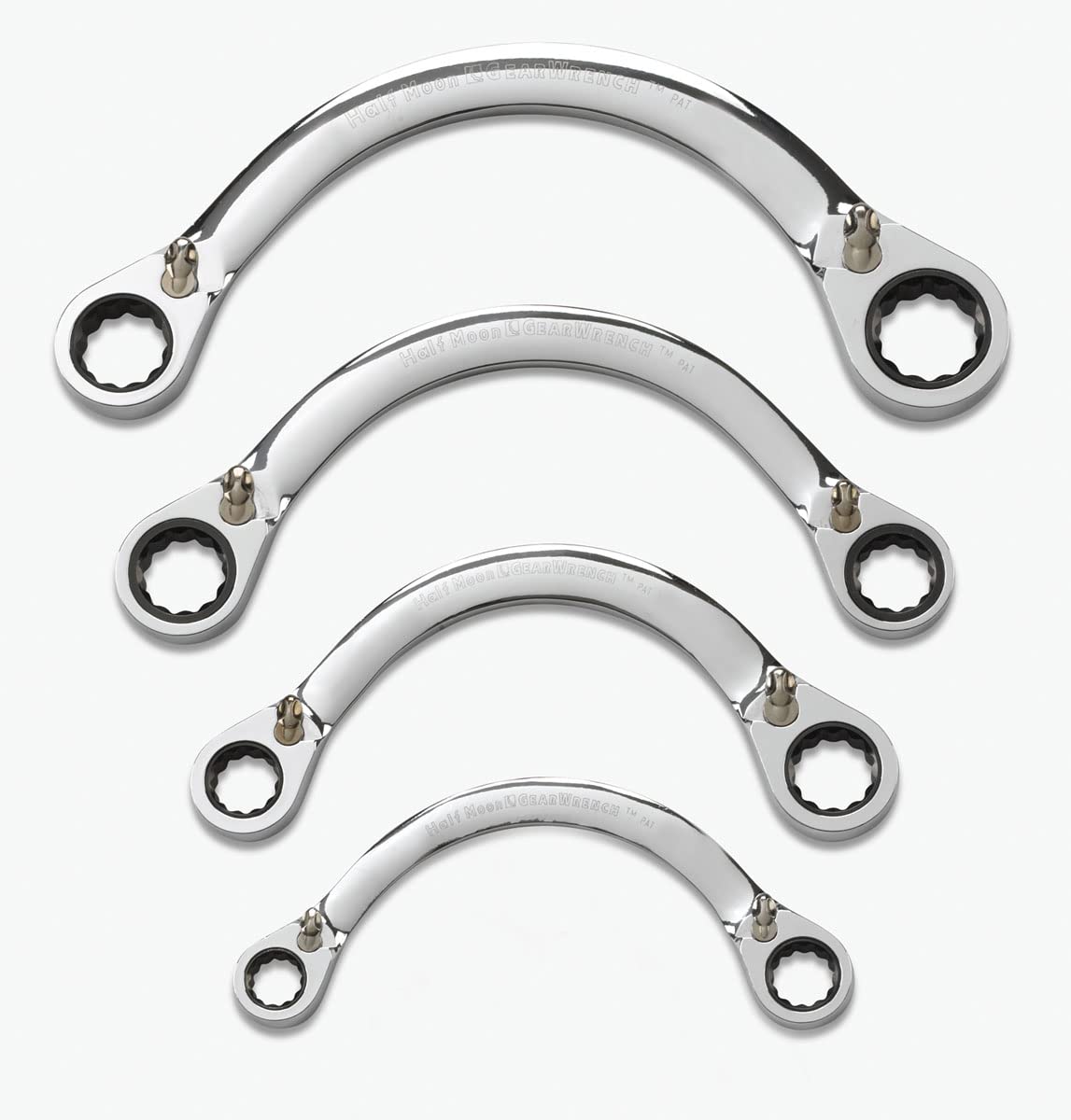 gearwrench-9840d-4-piece-12-point-reversible-half-moon-double-box-ratcheting-wre image 1