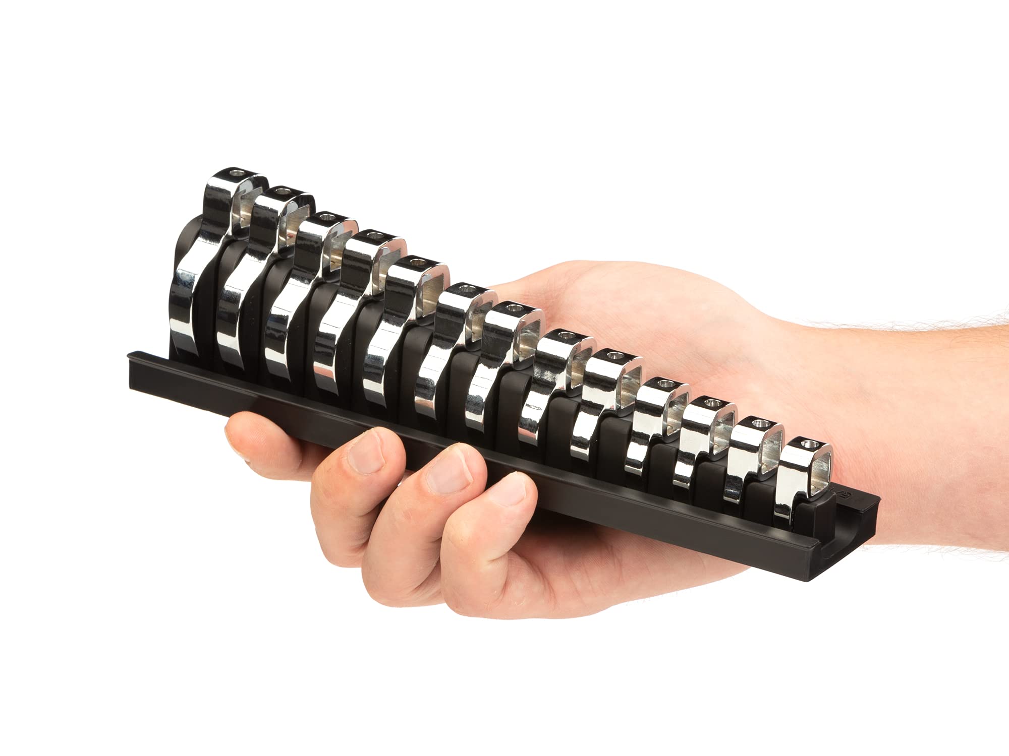 tekton-org26113-13-tool-3-8-drive-crowfoot-wrench-organizer-rack-with-custom-fit image 4