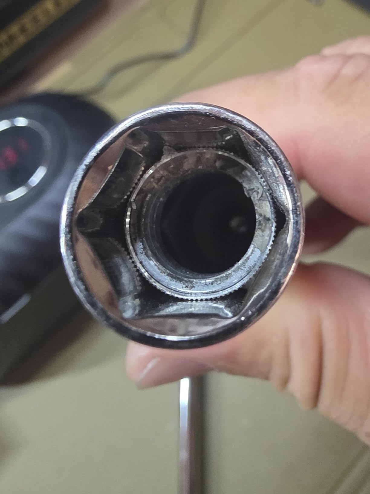 One socket felt off