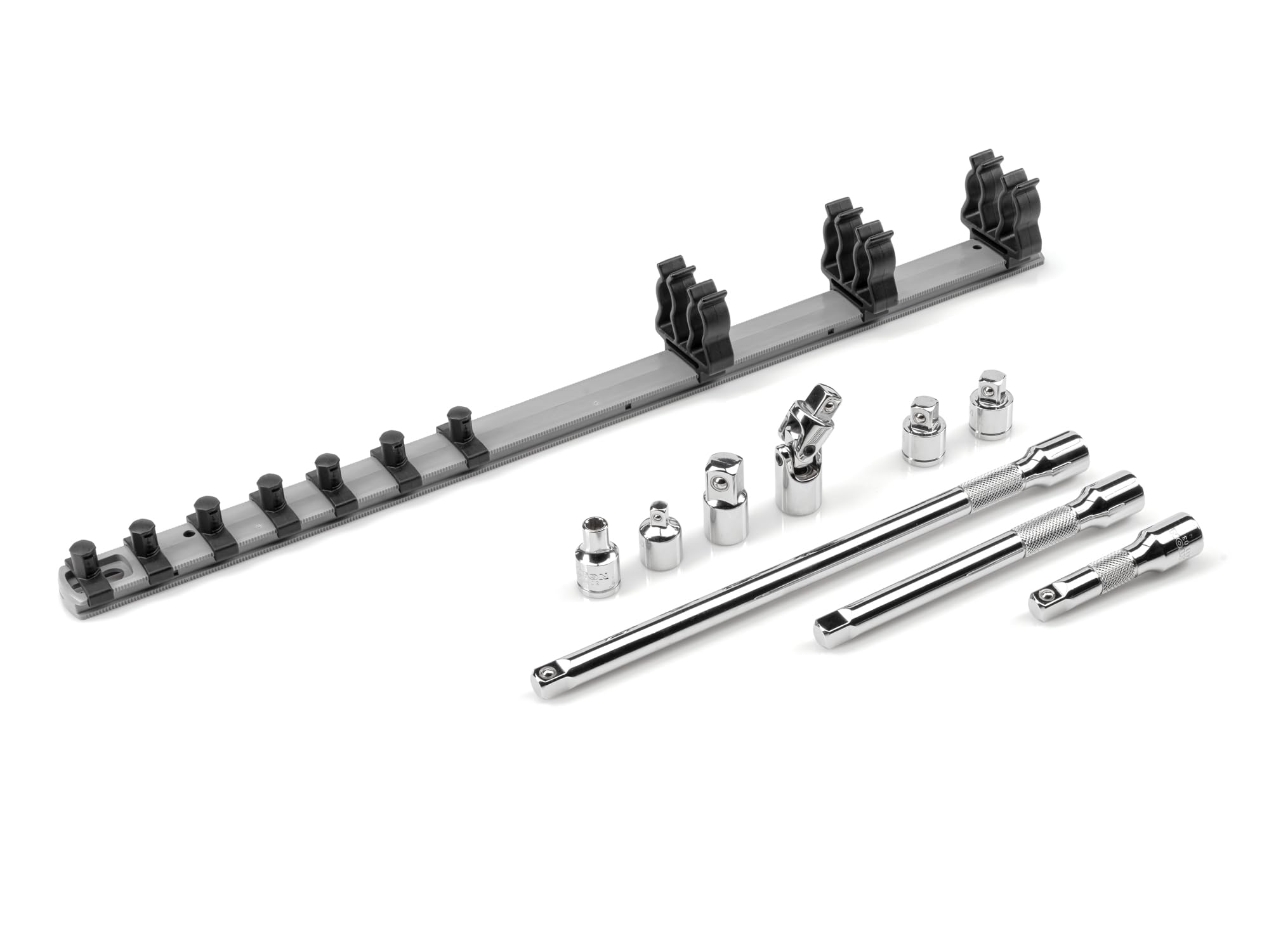 tekton-sha91101-9-piece-extension-and-accessory-set-with-rail-3-8-inch-drive image 2
