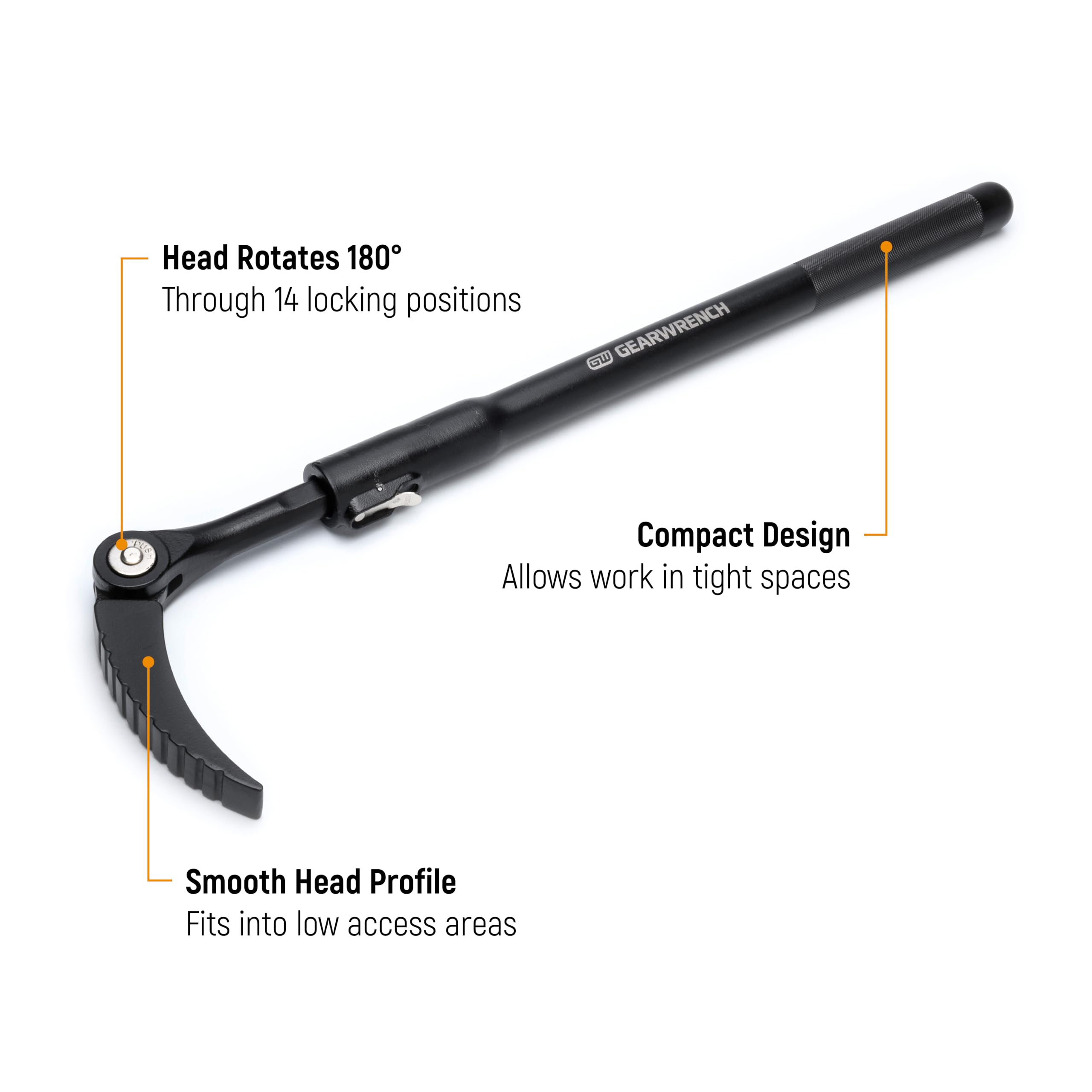 gearwrench-82248-29-48-inch-extendable-indexing-pry-bar-180-rotating-head-with-1 image 2