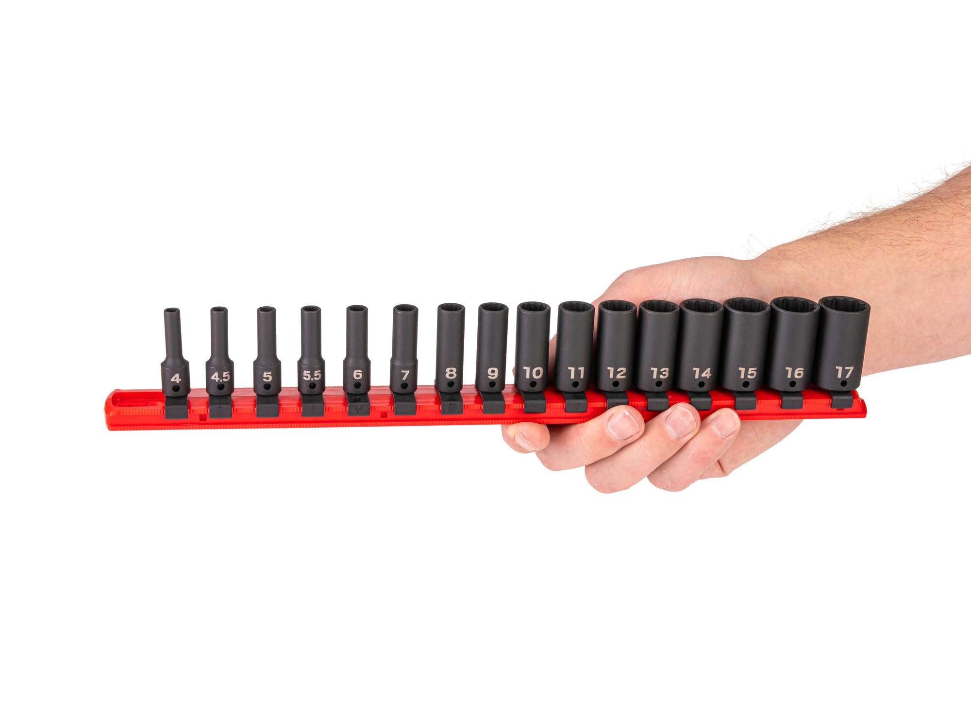tekton-sid90207-1-4-inch-drive-impact-socket-set-87-piece-metric-and-sae-shallow image 7