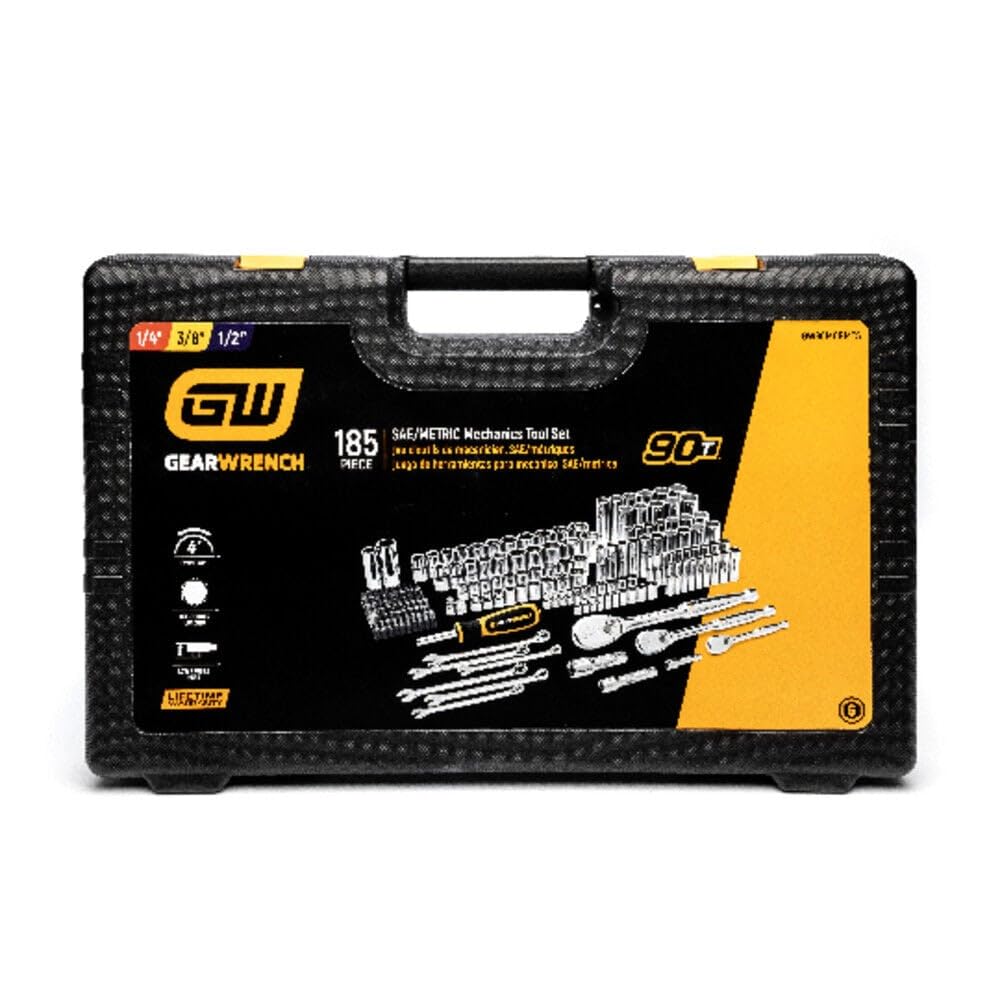 gearwrench-gw90mcbmts-185-pc-mechanics-hand-tool-set-90-tooth-ratchets-sae-metri image 3