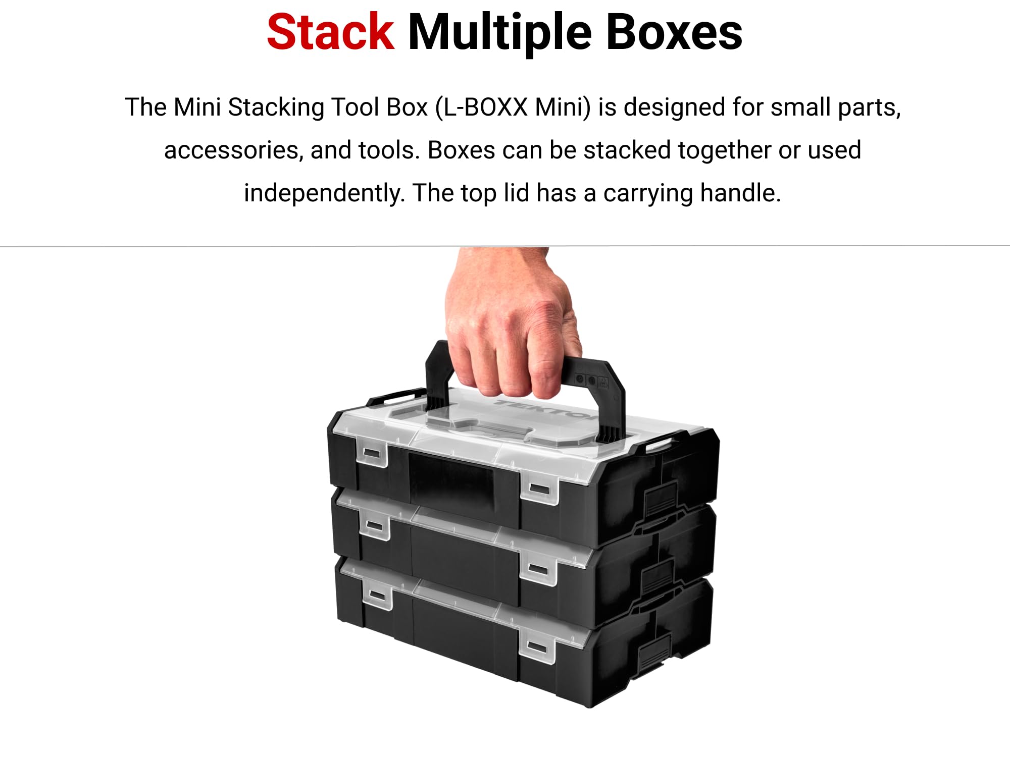 tekton-olm97000-black-mini-stacking-tool-box-3-pack-with-dividers-l-boxx-mini-co image 3