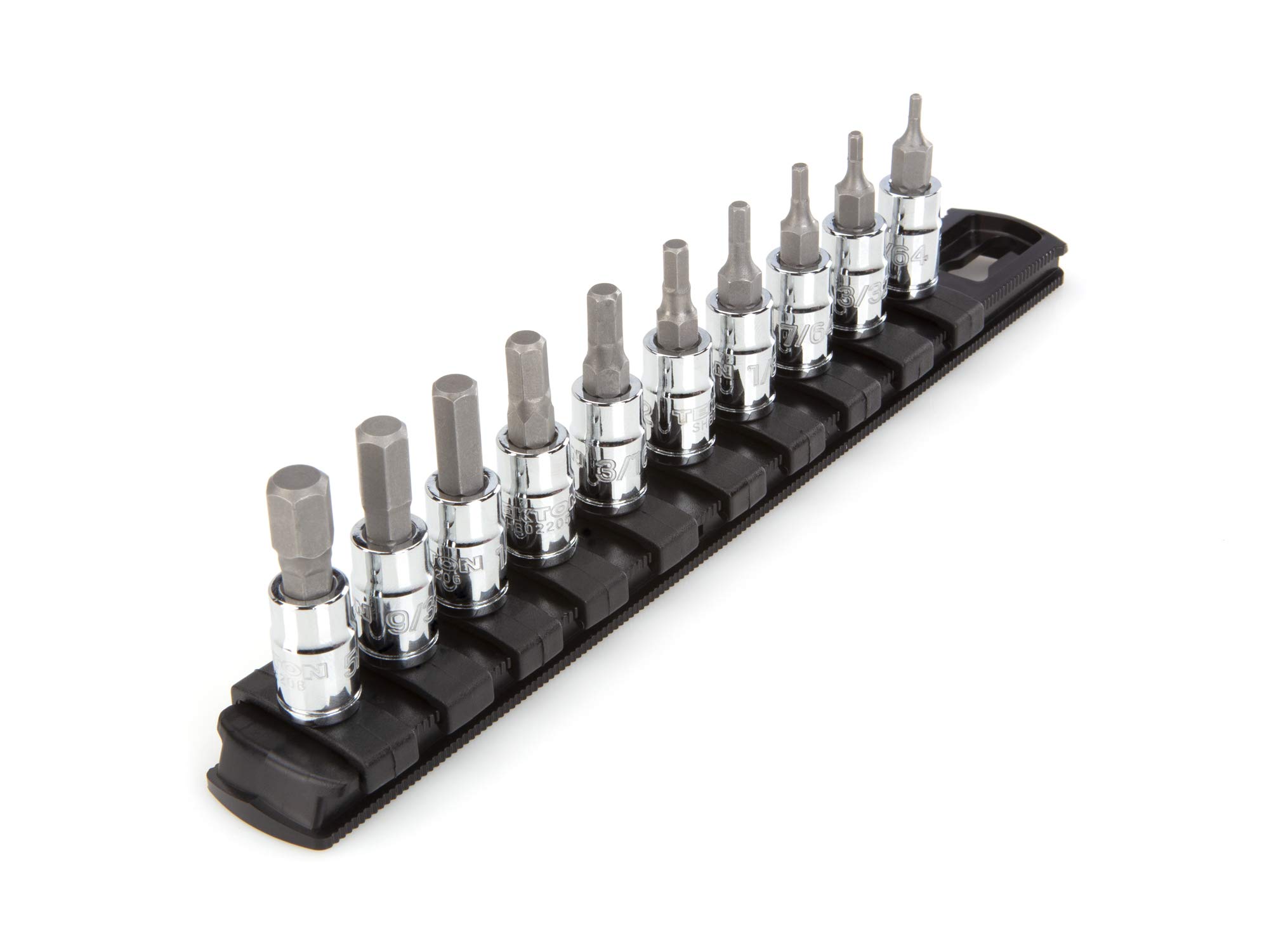 tekton-shb90101-1-4-inch-drive-hex-bit-socket-set-10-piece-5-64-5-16-in image 1