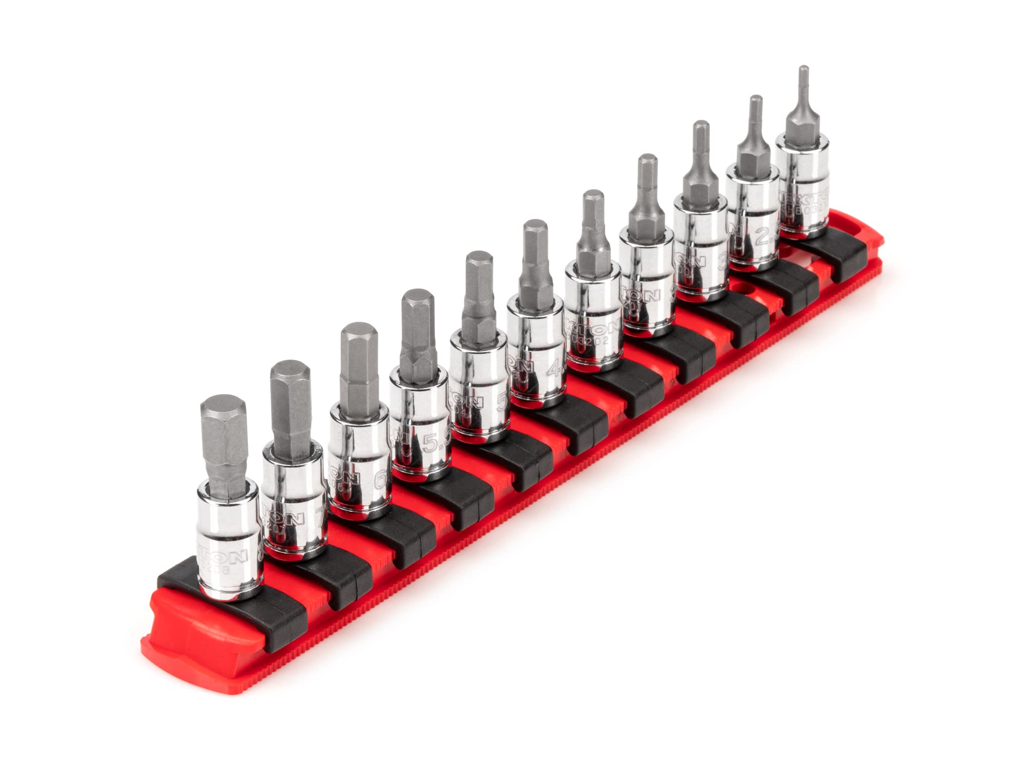 tekton-shb90106-11-piece-1-4-inch-drive-hex-bit-socket-set image 1
