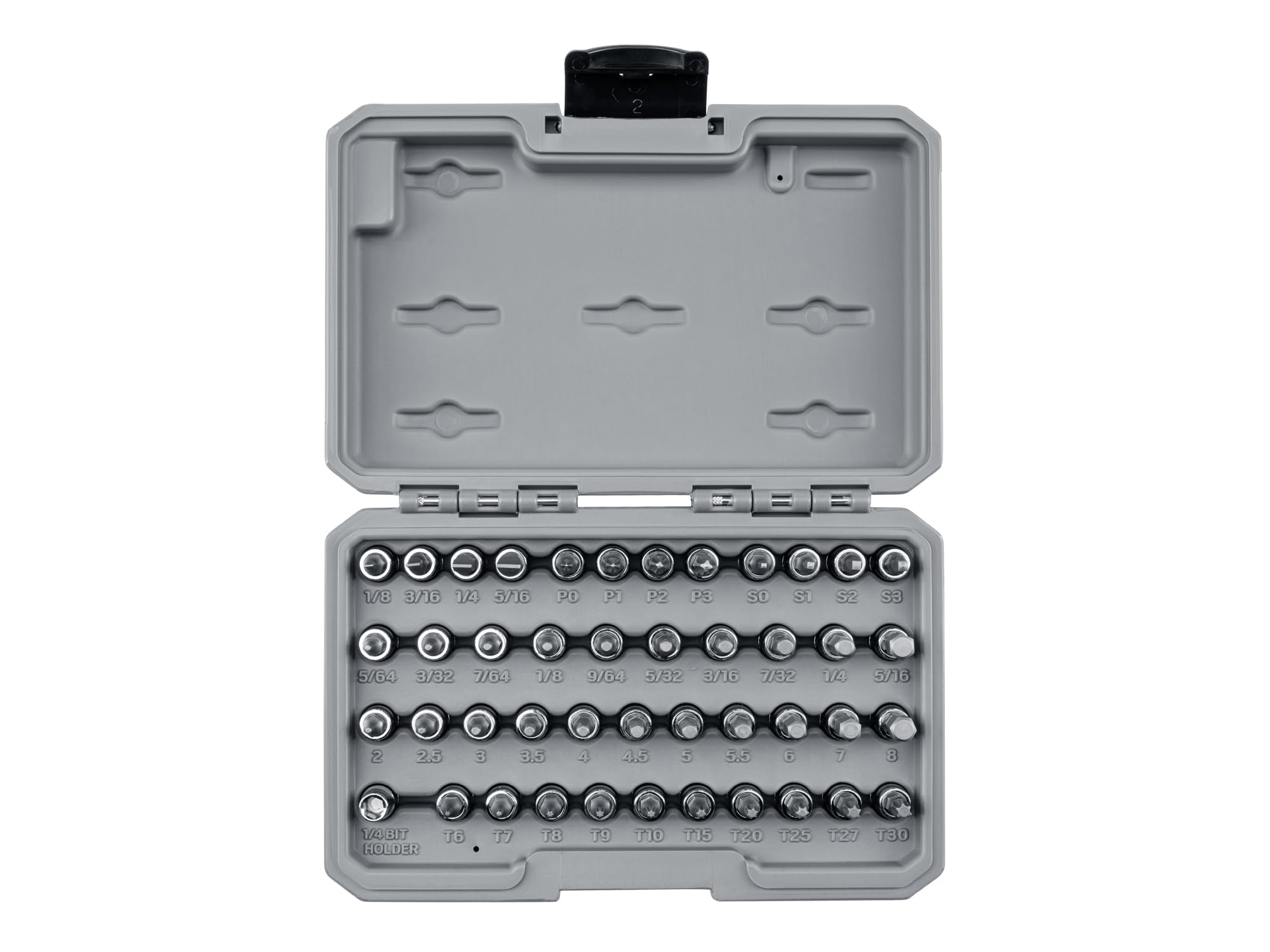 tekton-shb90700-44-piece-1-4-inch-drive-bit-socket-set-hex-torx-slotted-phillips image 7