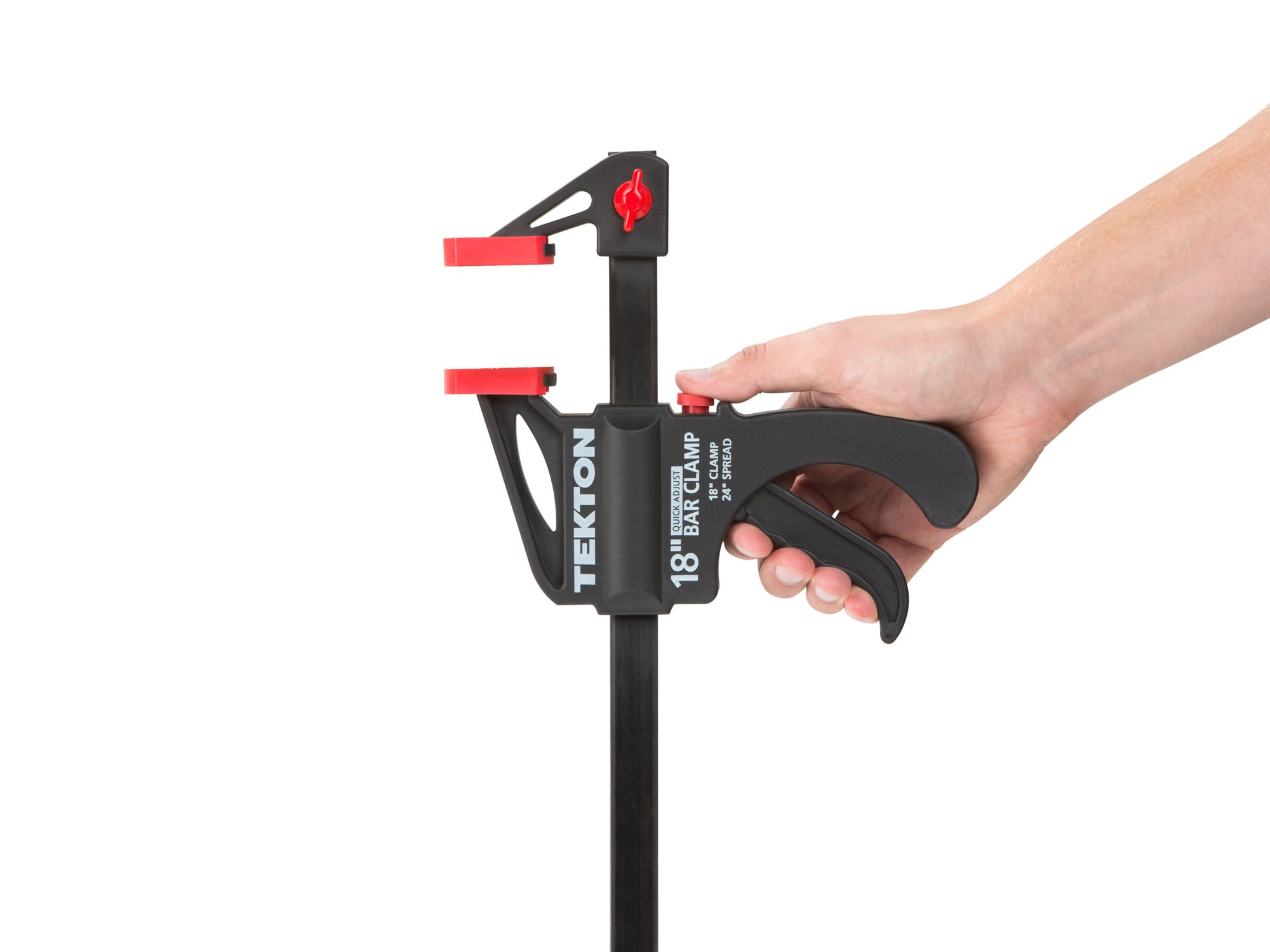 tekton-39183-18-inch-ratchet-bar-clamp-24-inch-spreader image 4
