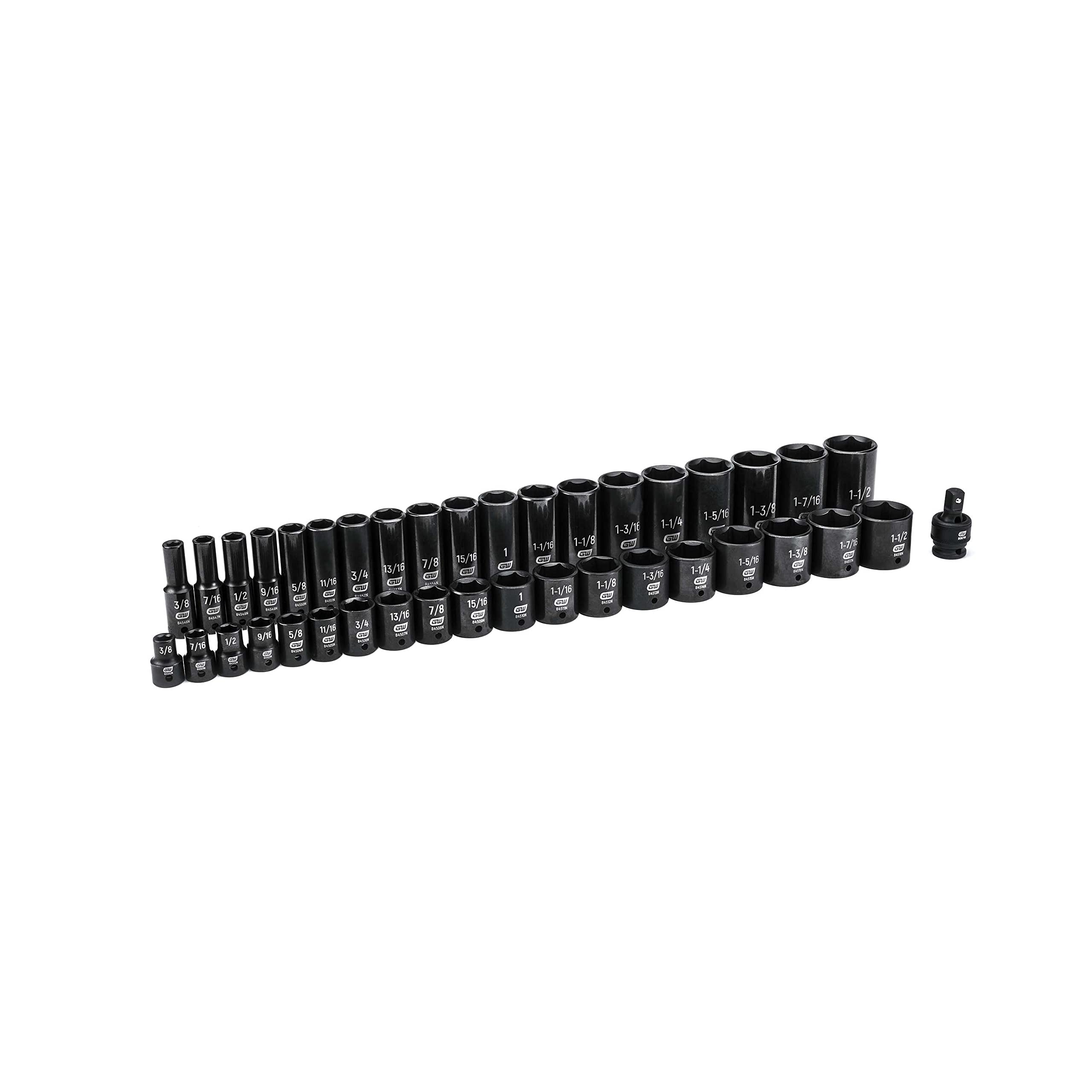 gearwrench-84947n-39-pc-1-2-drive-6-pt-impact-socket-set-sae-standard-deep image 6