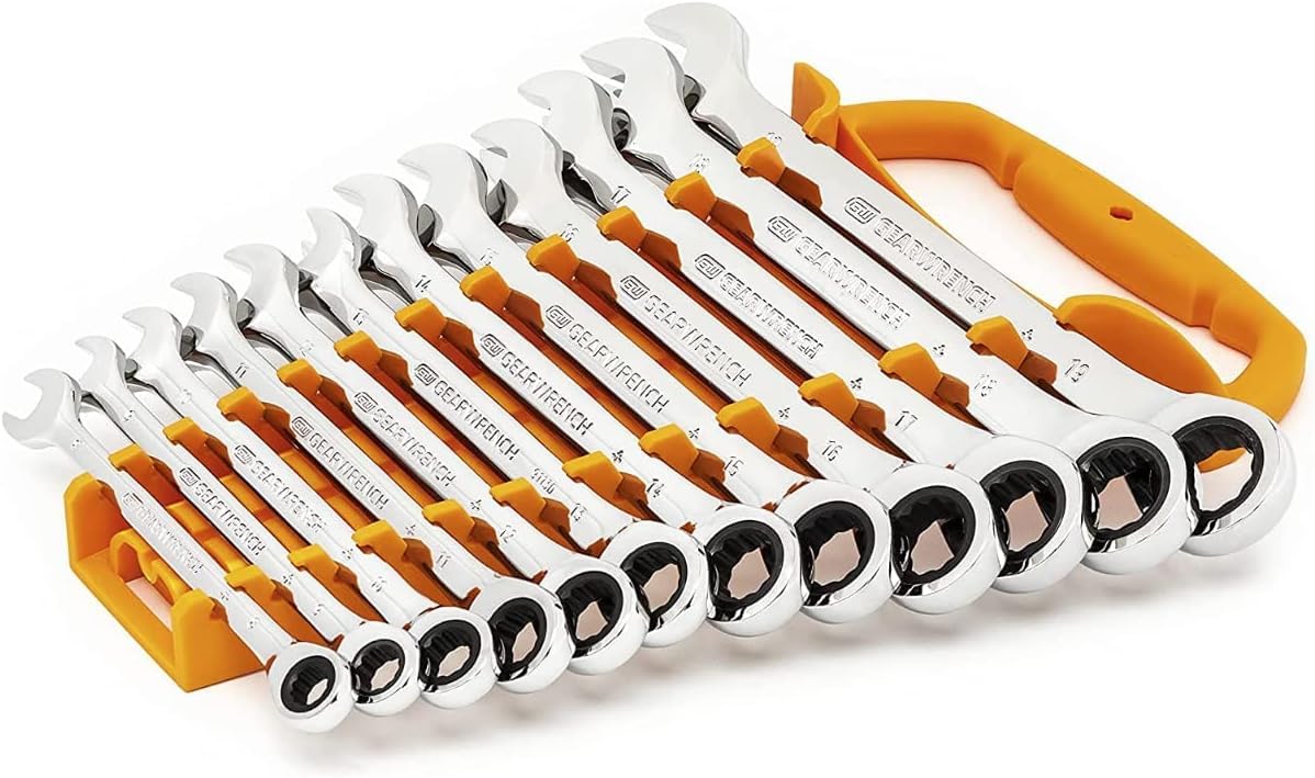 gearwrench-9412-12-piece-12-point-ratcheting-metric-combination-wrench-set image 4