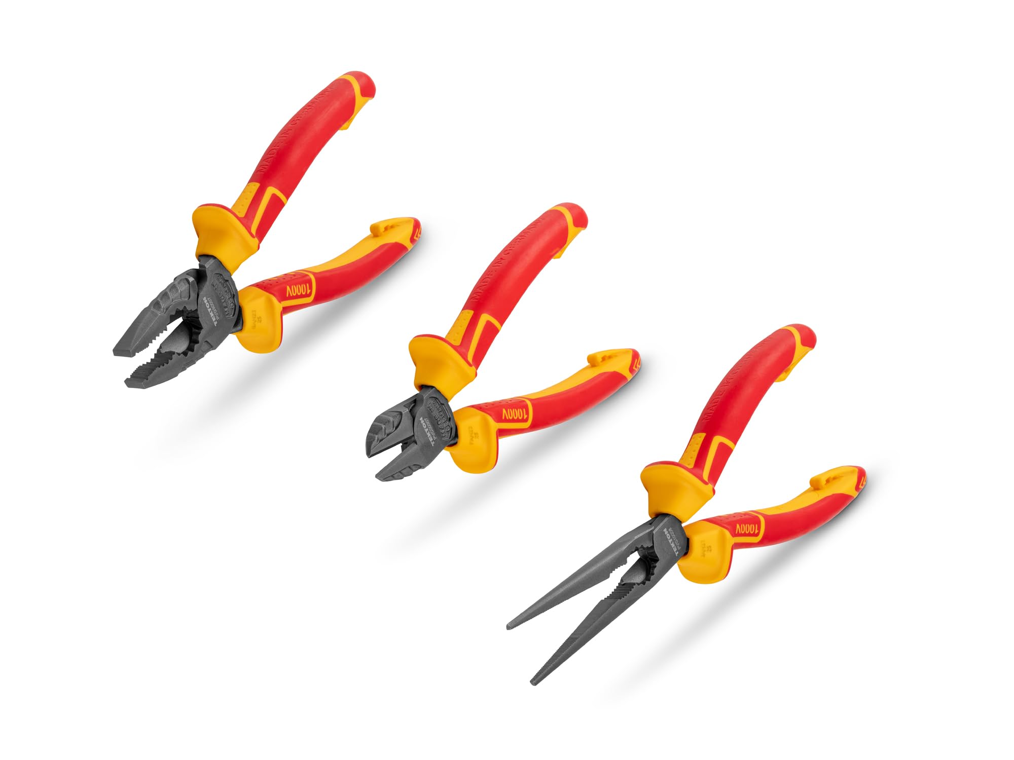 tekton-plr90002-insulated-pliers-set-3-piece-combination-long-nose-diagonal-cutt image 2