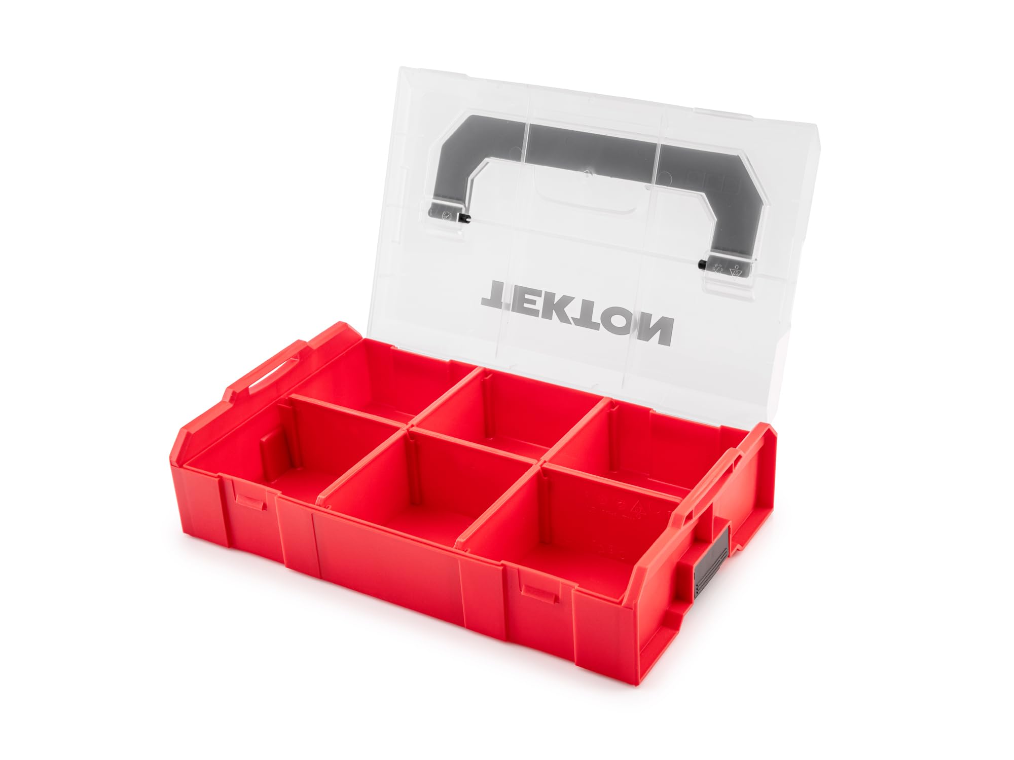 tekton-olm21210-red-mini-stacking-tool-box-with-dividers-l-boxx-mini-configurabl image 2
