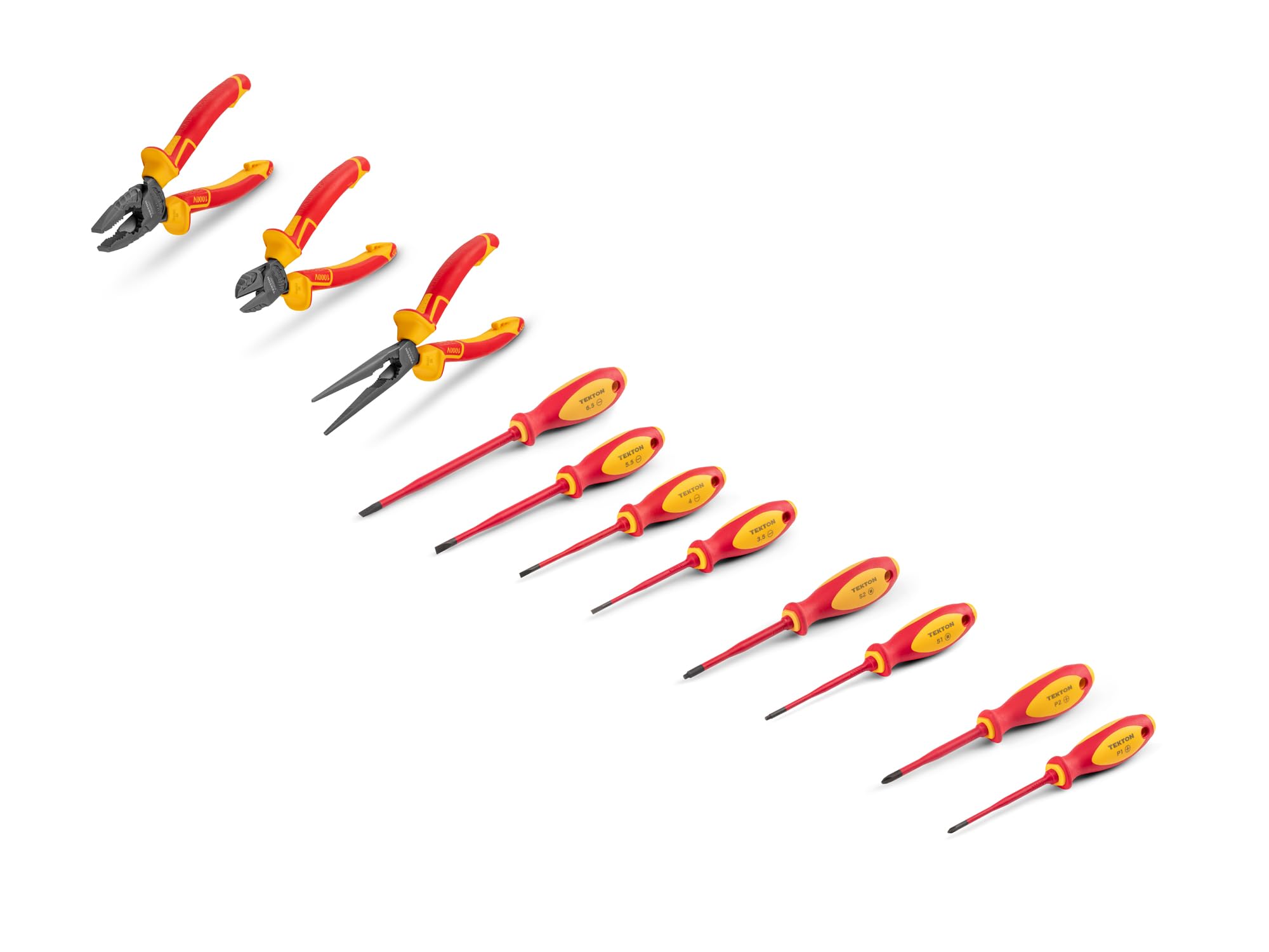 tekton-tek99005-insulated-phillips-slotted-square-drivers-and-pliers-set-vde-ins image 2