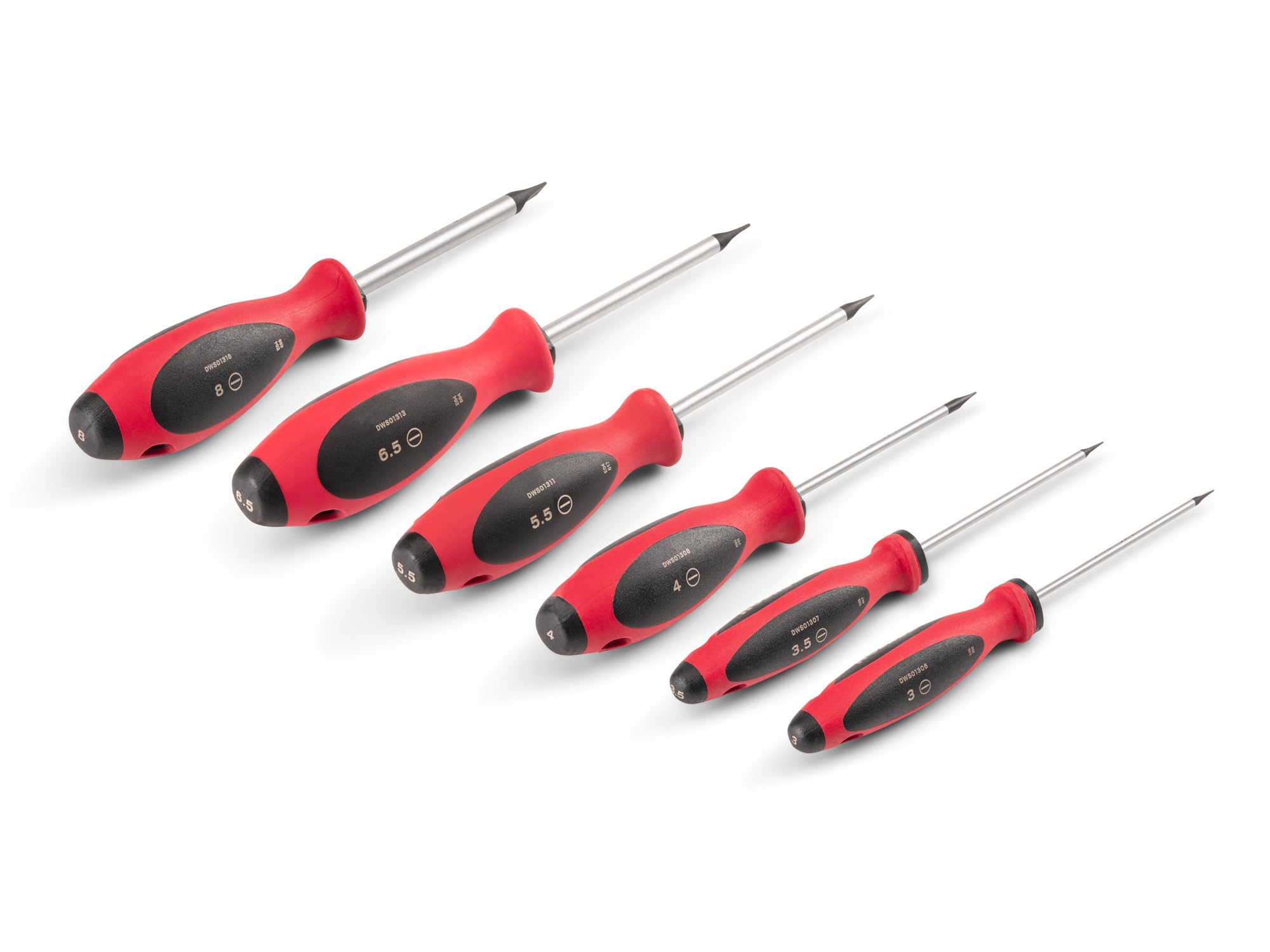 tekton-dws90001-6-piece-slotted-screwdriver-set-with-4-inch-shanks-iso-sized-tip image 2