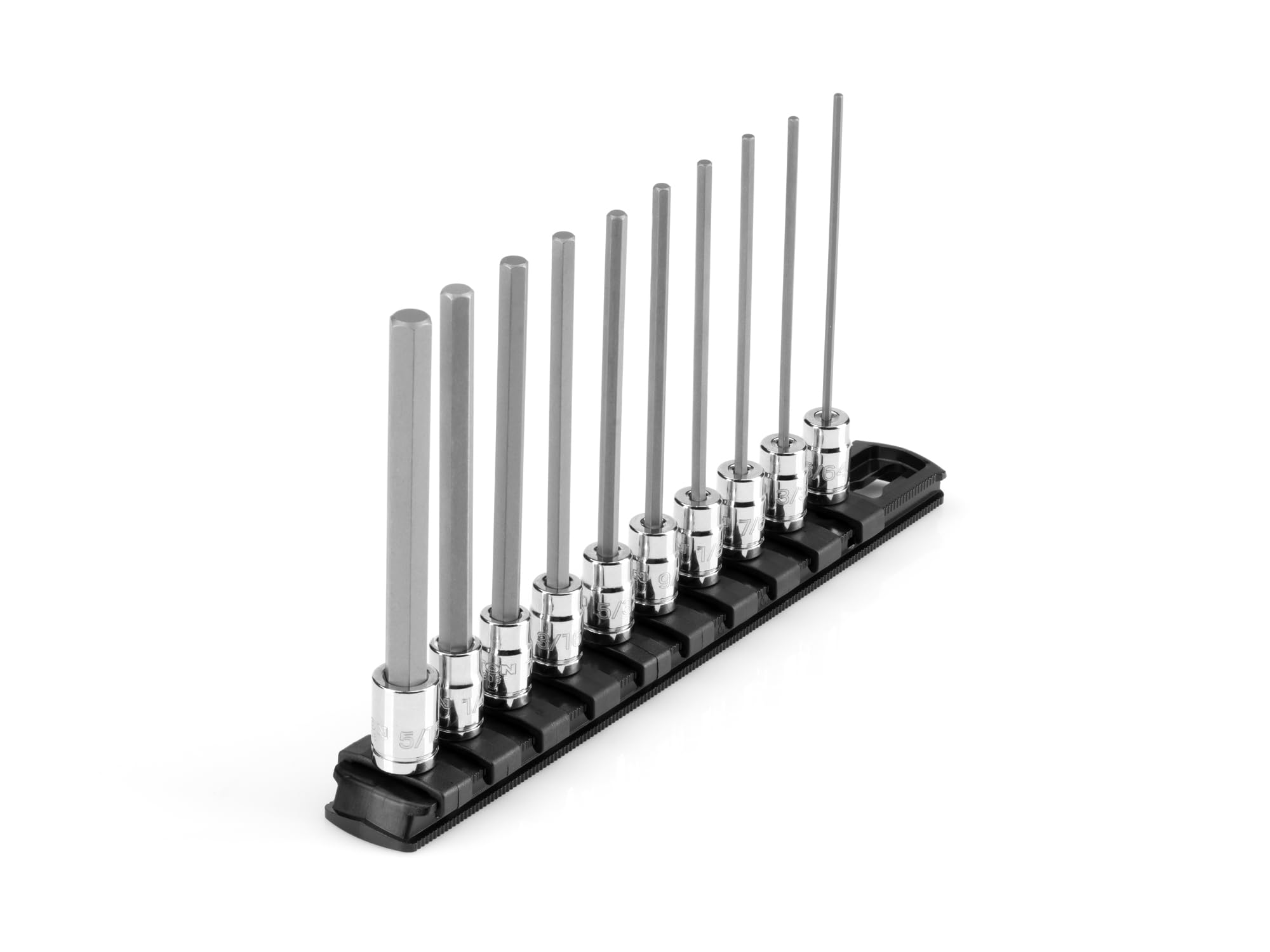 tekton-shb90108-10-piece-long-hex-bit-socket-set-1-4-inch-drive image 1