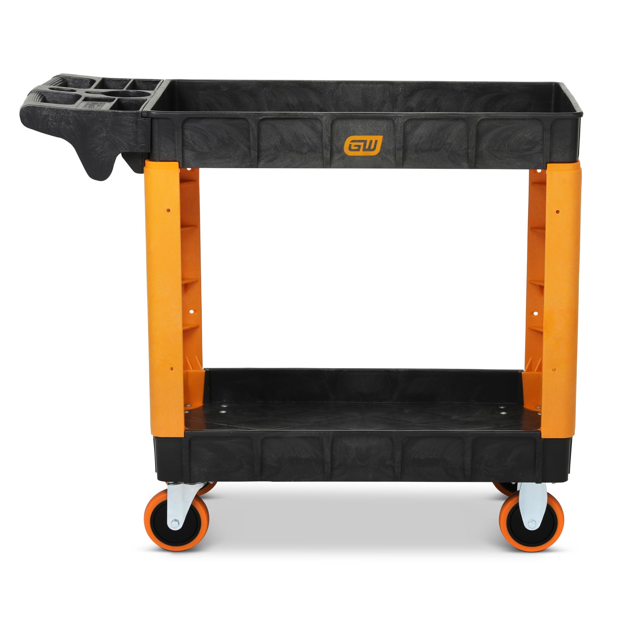 gearwrench-gwpscs-40-2-shelf-heavy-duty-utility-cart-500-lb-capacity-shop-servic image 1