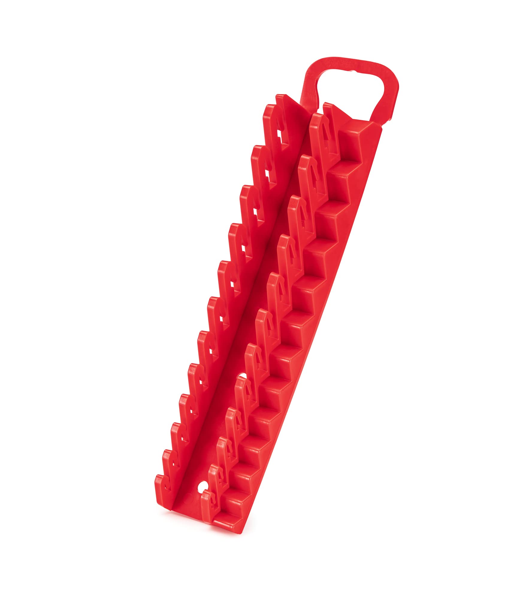 tekton-org21612-12-tool-reversible-ratcheting-combination-wrench-holder-red image 1