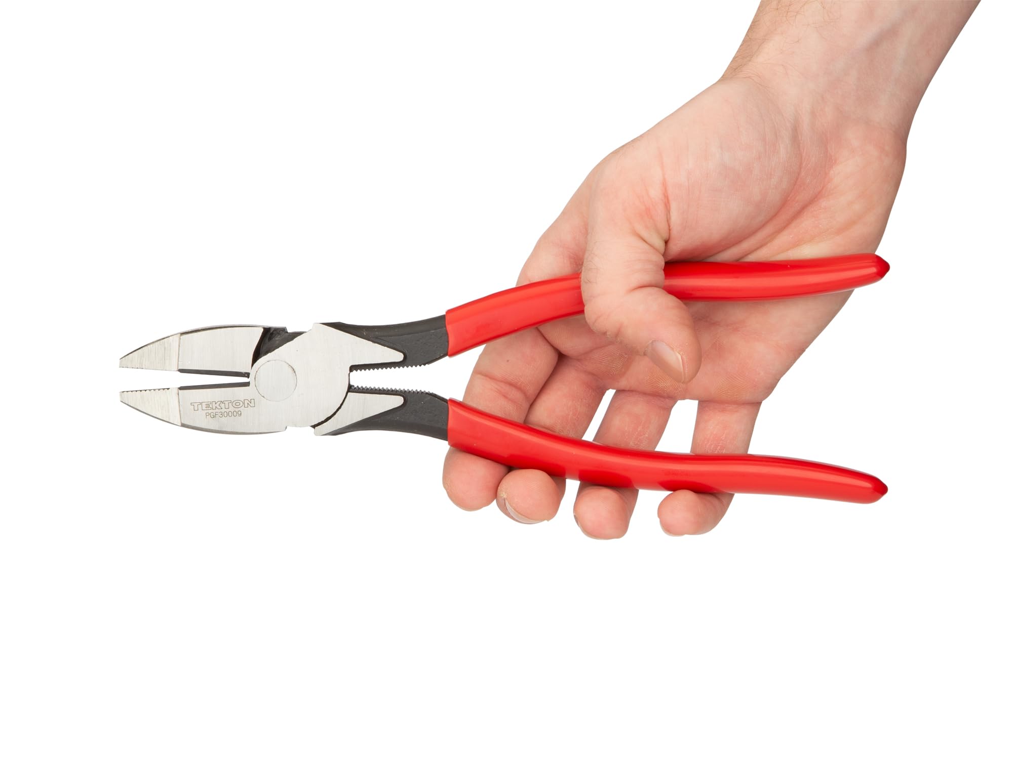 tekton-pgf30009-9-1-2-inch-lineman-s-pliers-with-induction-hardened-side-cutters image 6