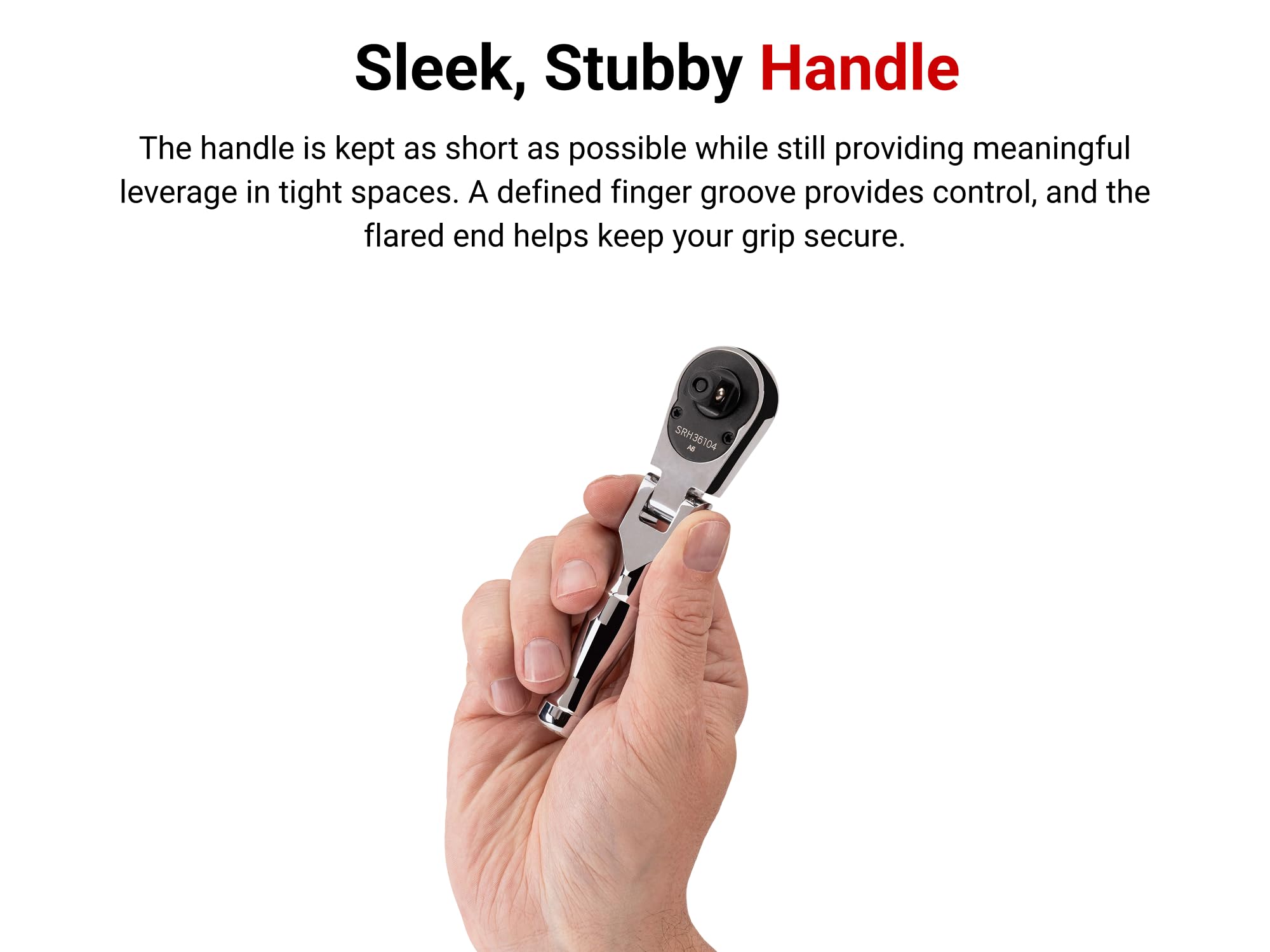 tekton-srh99204-1-4-3-8-1-2-inch-drive-flex-head-stubby-ratchet-set-3-piece image 6