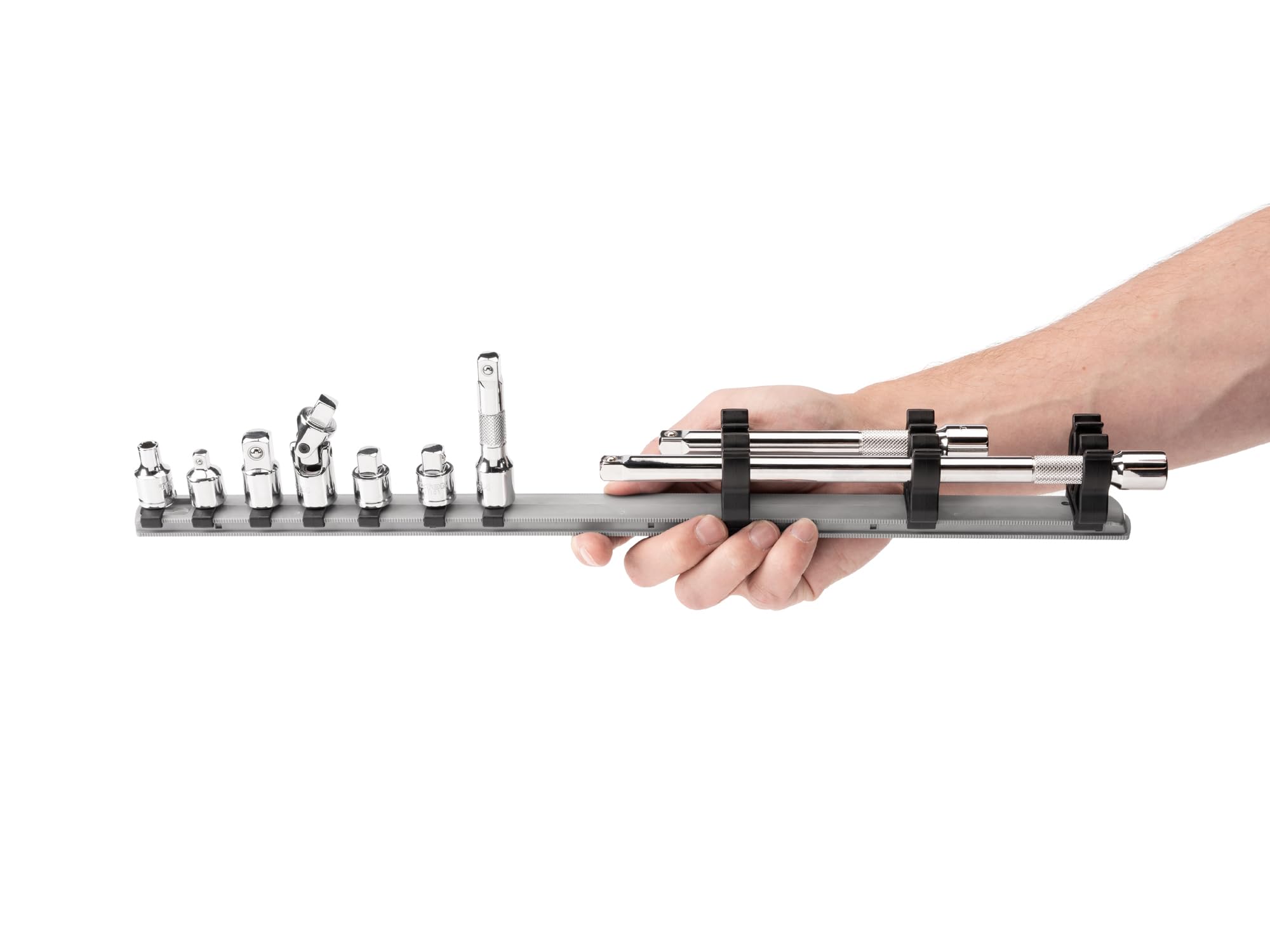 tekton-sha91101-9-piece-extension-and-accessory-set-with-rail-3-8-inch-drive image 3