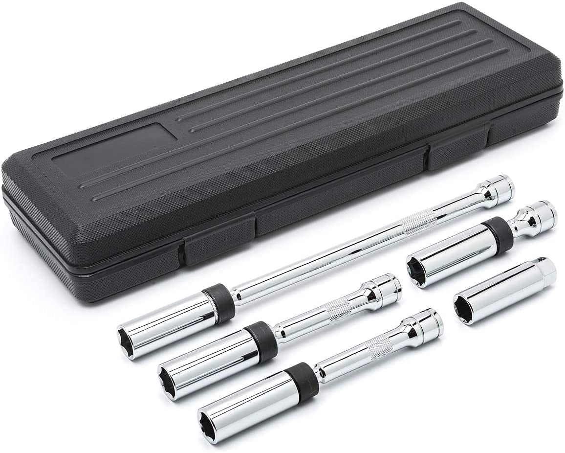 gearwrench-80601-5-pc-3-8-drive-6-pt-magnetic-swivel-spark-plug-socket-set-5-8-1 image 5