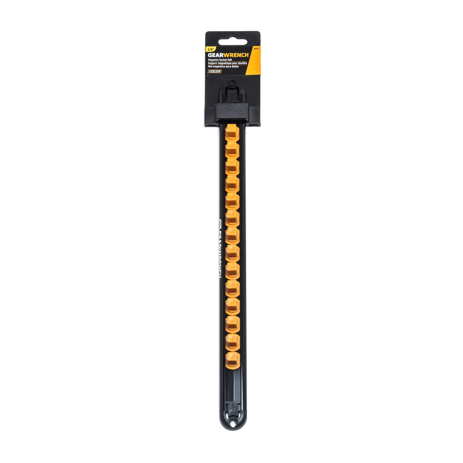 gearwrench-83127-3-8-drive-magnetic-socket-rail-with-14-clips image 5