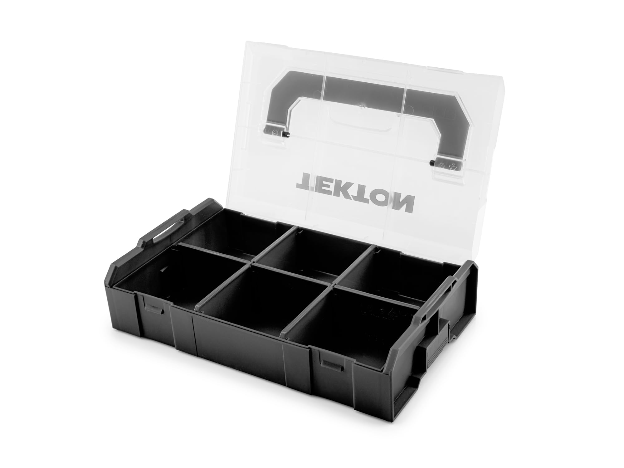 tekton-olm21011-black-mini-stacking-tool-box-with-dividers-l-boxx-mini-configura image 2