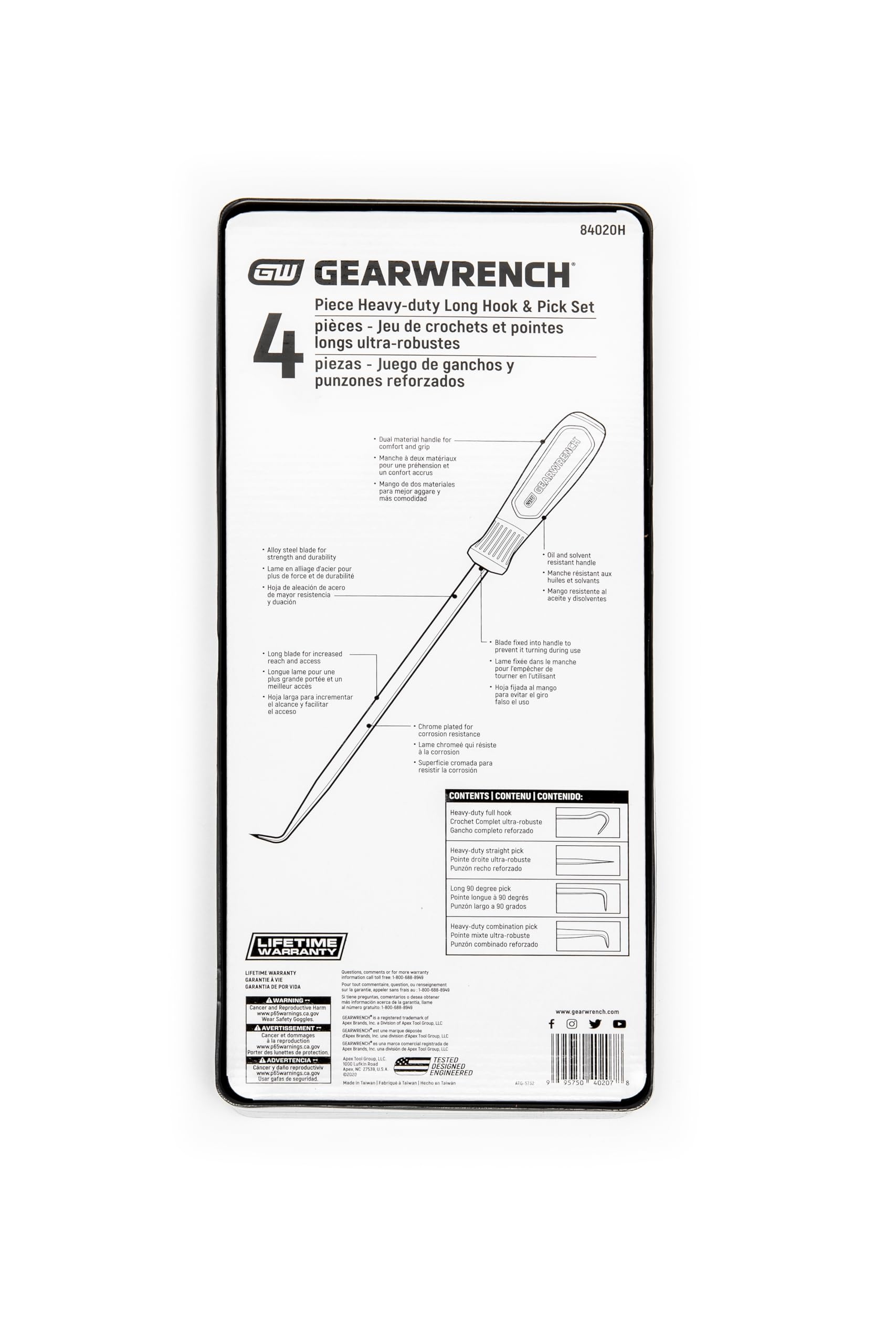 gearwrench-84020h-4-piece-heavy-duty-long-hook-pick-set-with-tri-lobe-dual-mater image 3