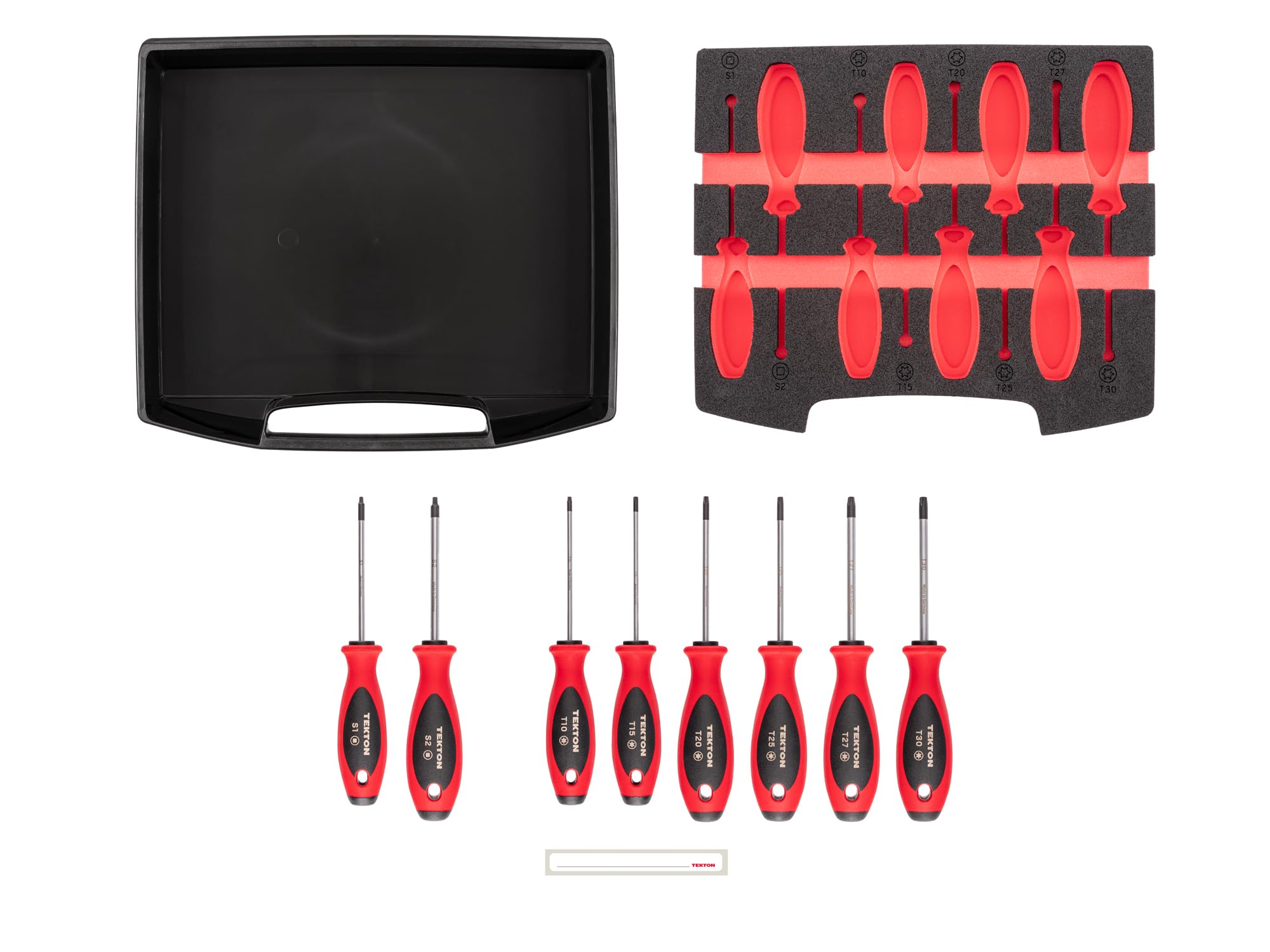tekton-dwz90601-square-and-torx-screwdriver-set-8-piece-with-l-boxx-drawer-rack image 3