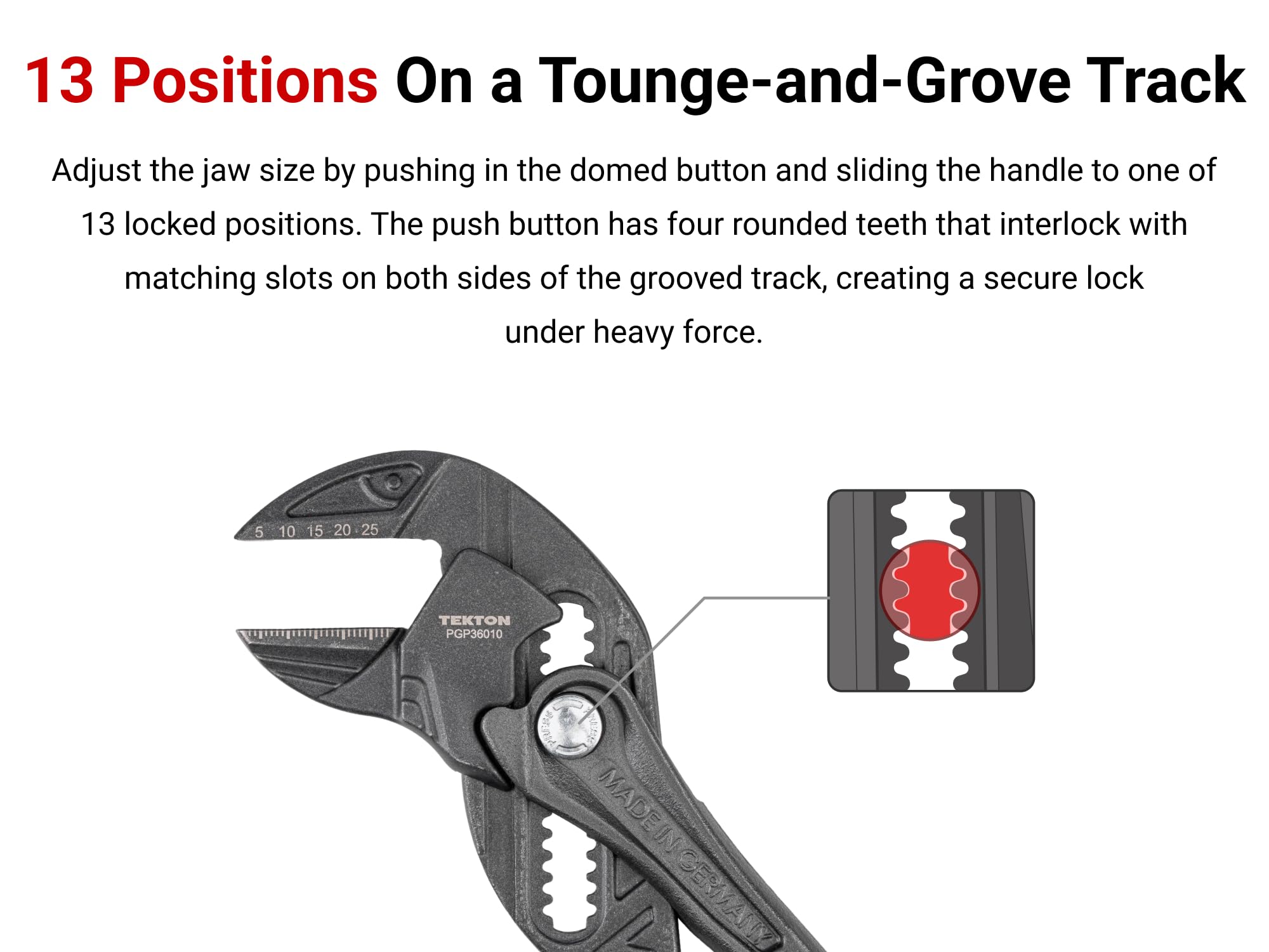 tekton-pgp36010-10-inch-pliers-wrench-push-button-13-position-2-inch-jaw-capacit image 3