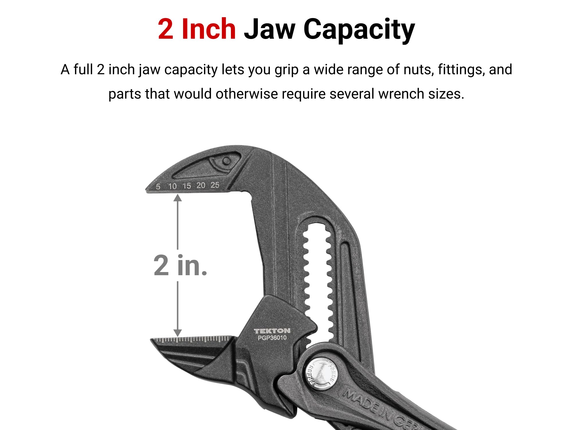 tekton-pgp36010-10-inch-pliers-wrench-push-button-13-position-2-inch-jaw-capacit image 4