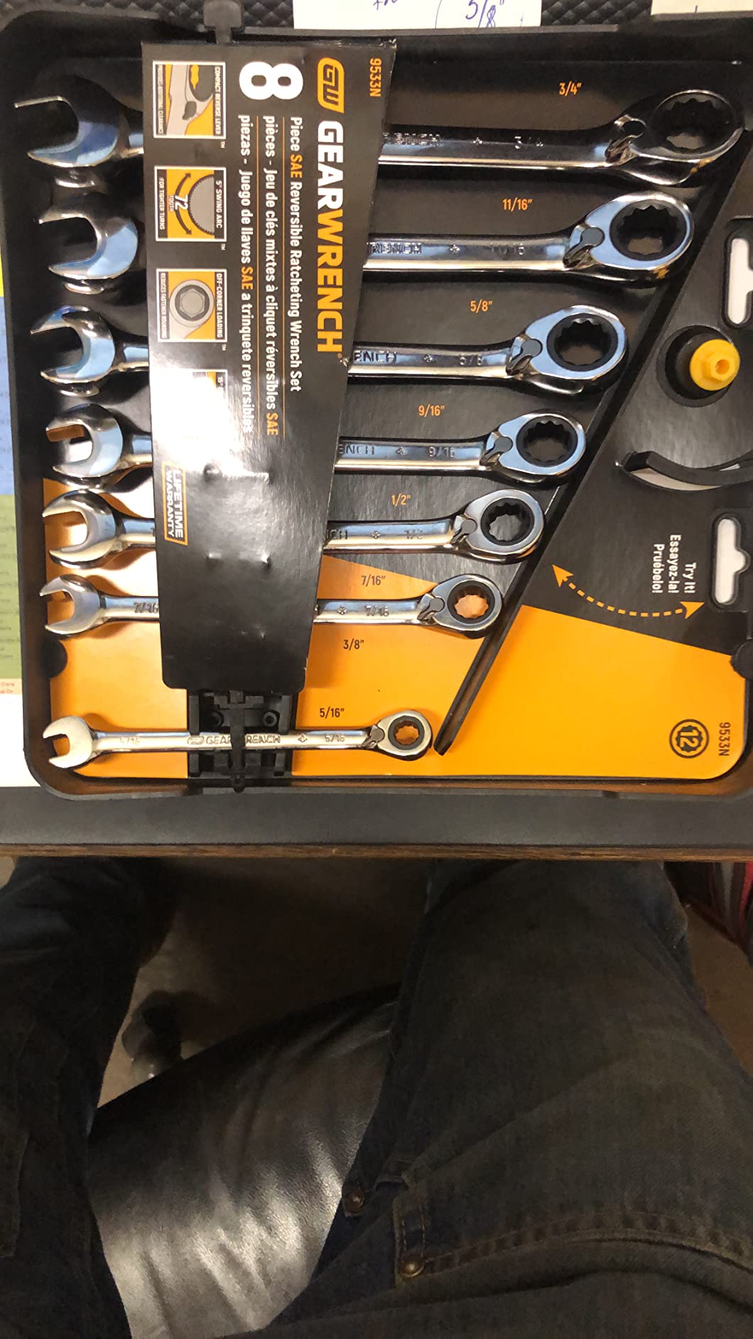 One wrench had play in the gear