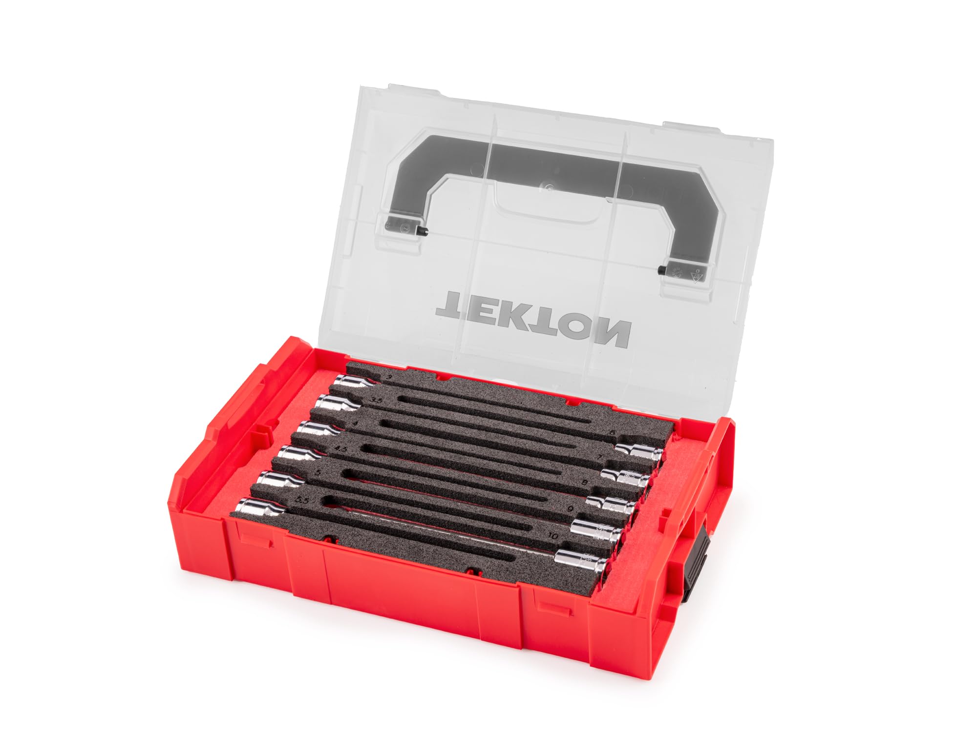 tekton-shb91703-3-8-inch-drive-long-ball-end-hex-bit-socket-set-11-piece-metric- image 2