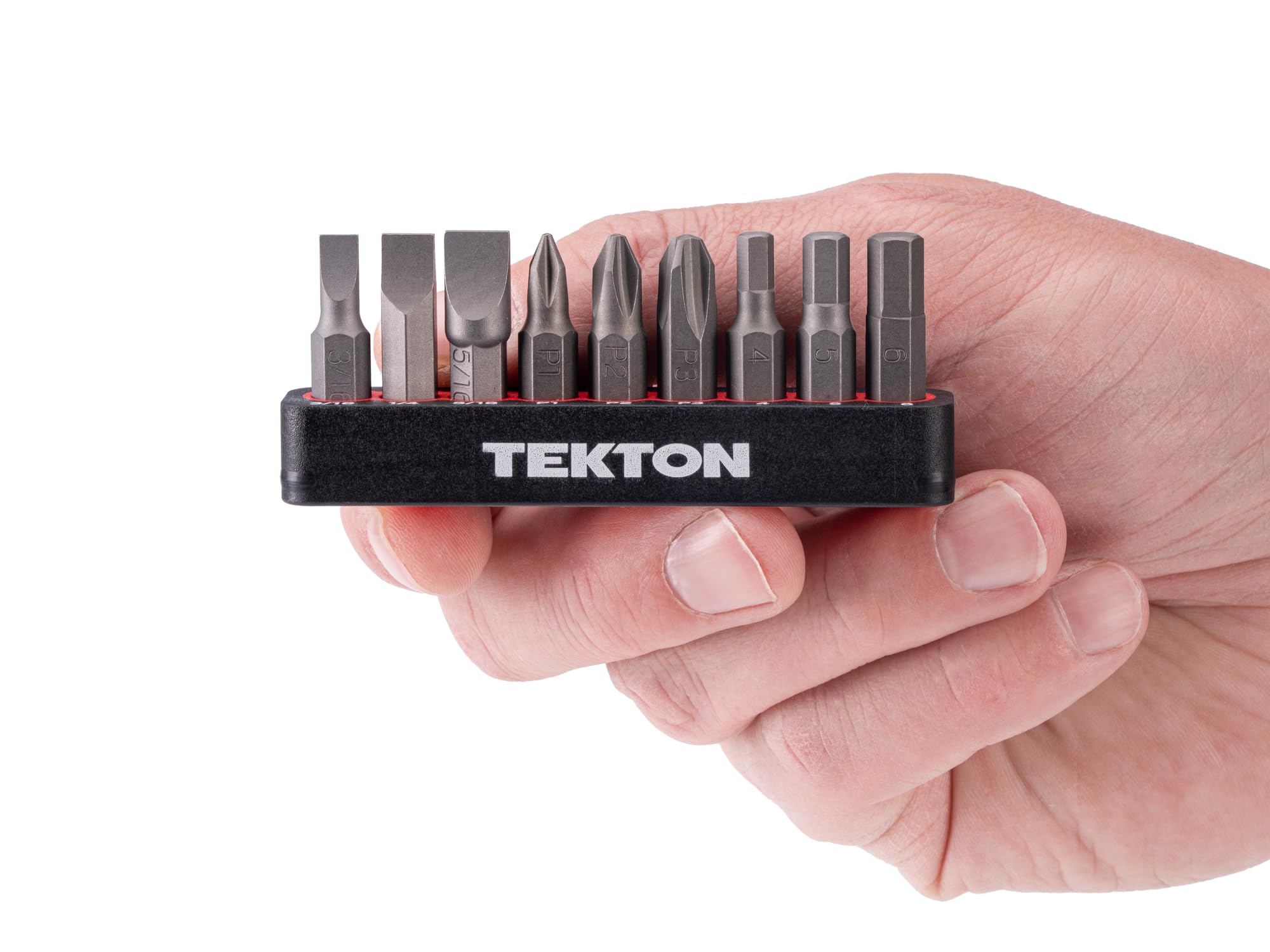 tekton-dzz93004-1-4-inch-bit-set-with-rail-9-piece-extra-long-30-mm-s2-steel-bit image 5