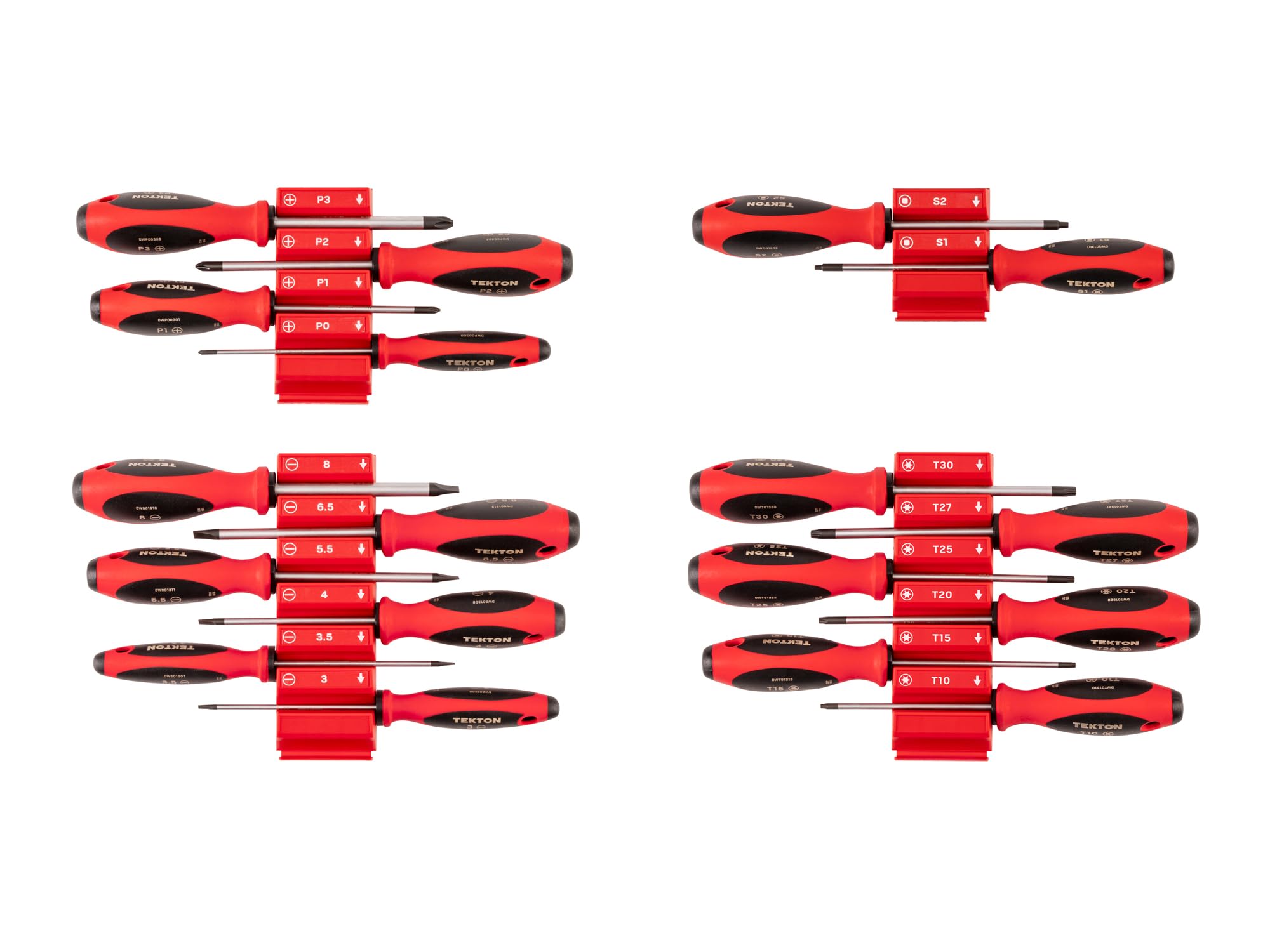 tekton-dwz90101-18-piece-phillips-slotted-torx-and-square-screwdriver-set-with-4 image 8