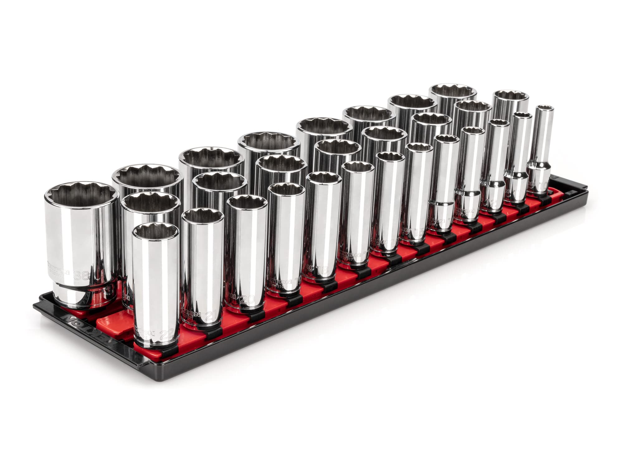 tekton-shd92129-1-2-inch-drive-12-point-deep-socket-set-29-piece-metric-10-38-mm image 1