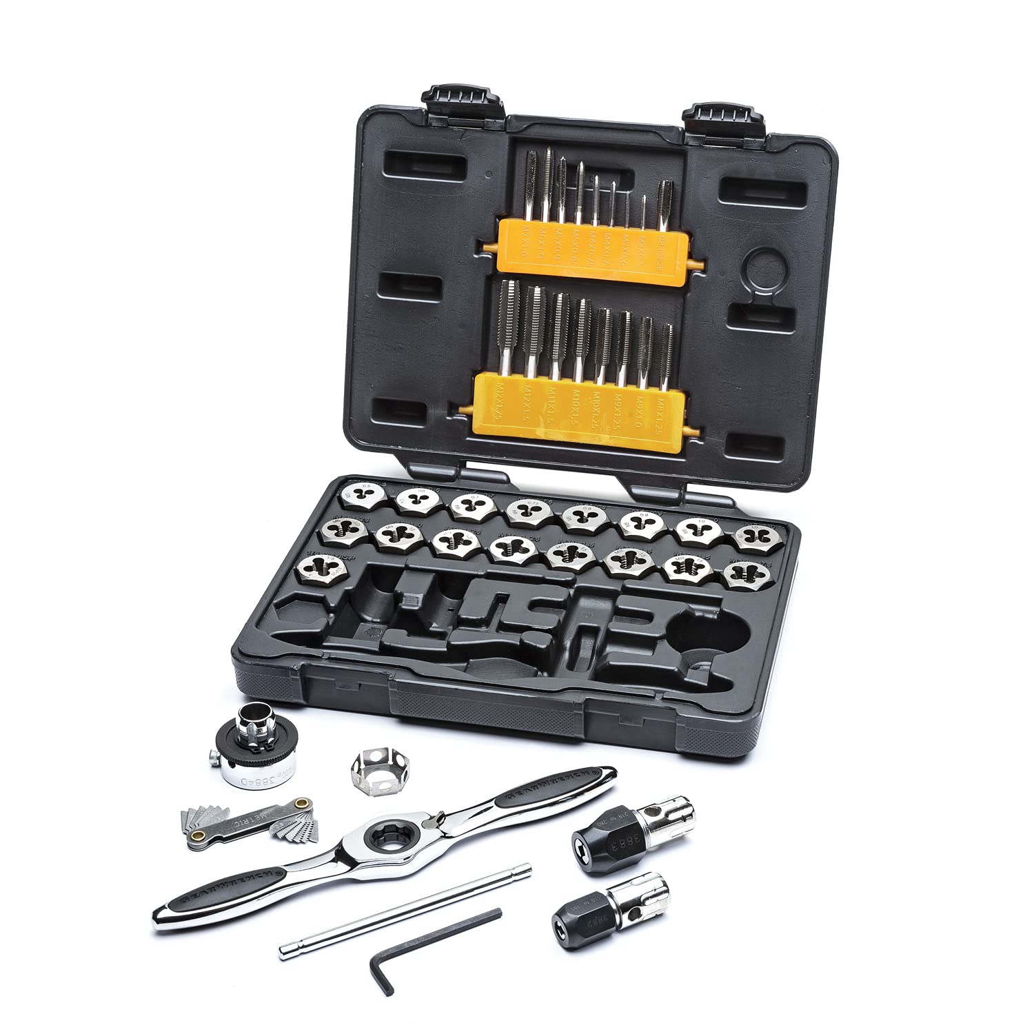 gearwrench-82812-114-piece-ratcheting-tap-and-die-set-sae-metric-with-5-ratcheti image 6