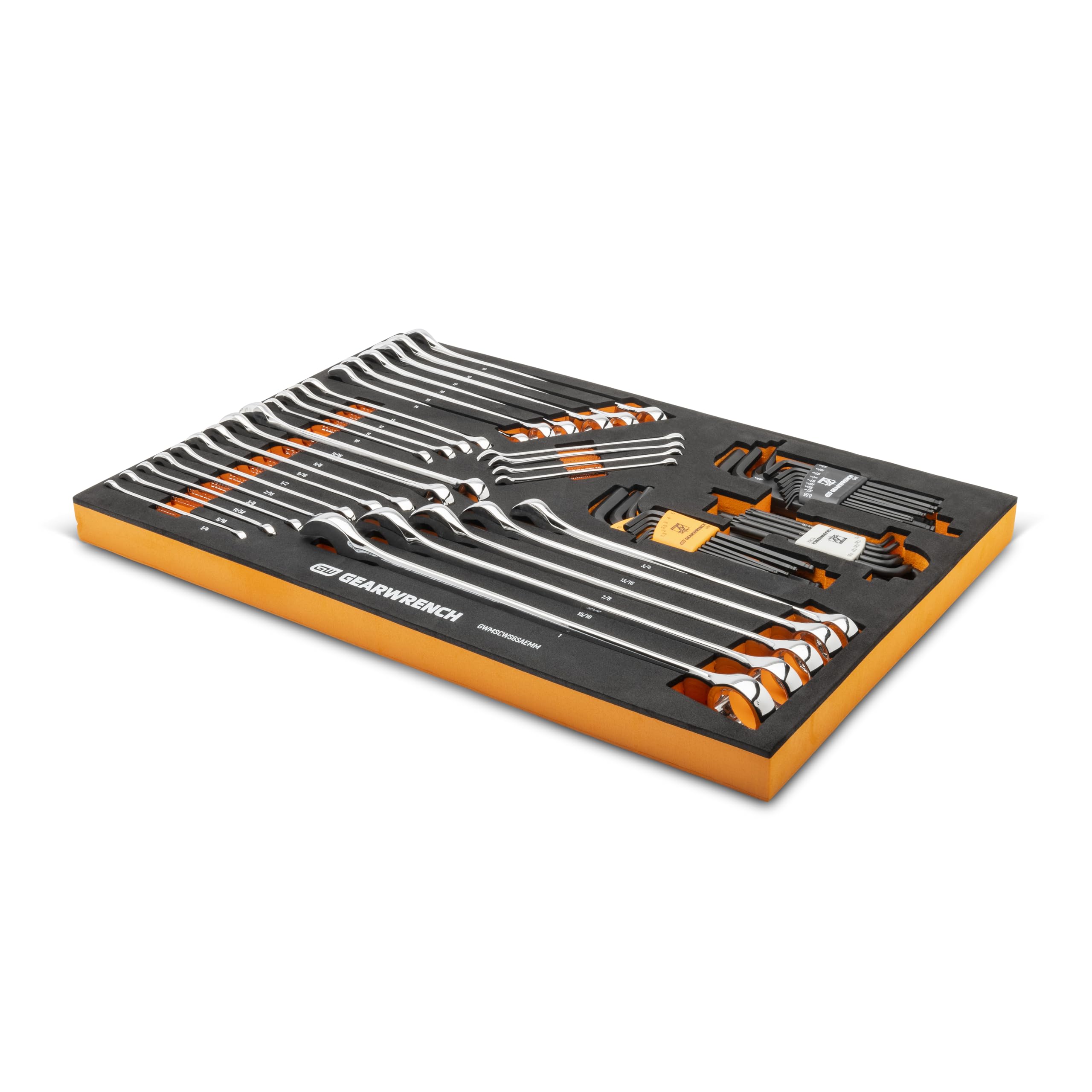 gearwrench-gwmscws6saemm-59-piece-6-point-combination-wrench-and-hex-key-set-sae image 3