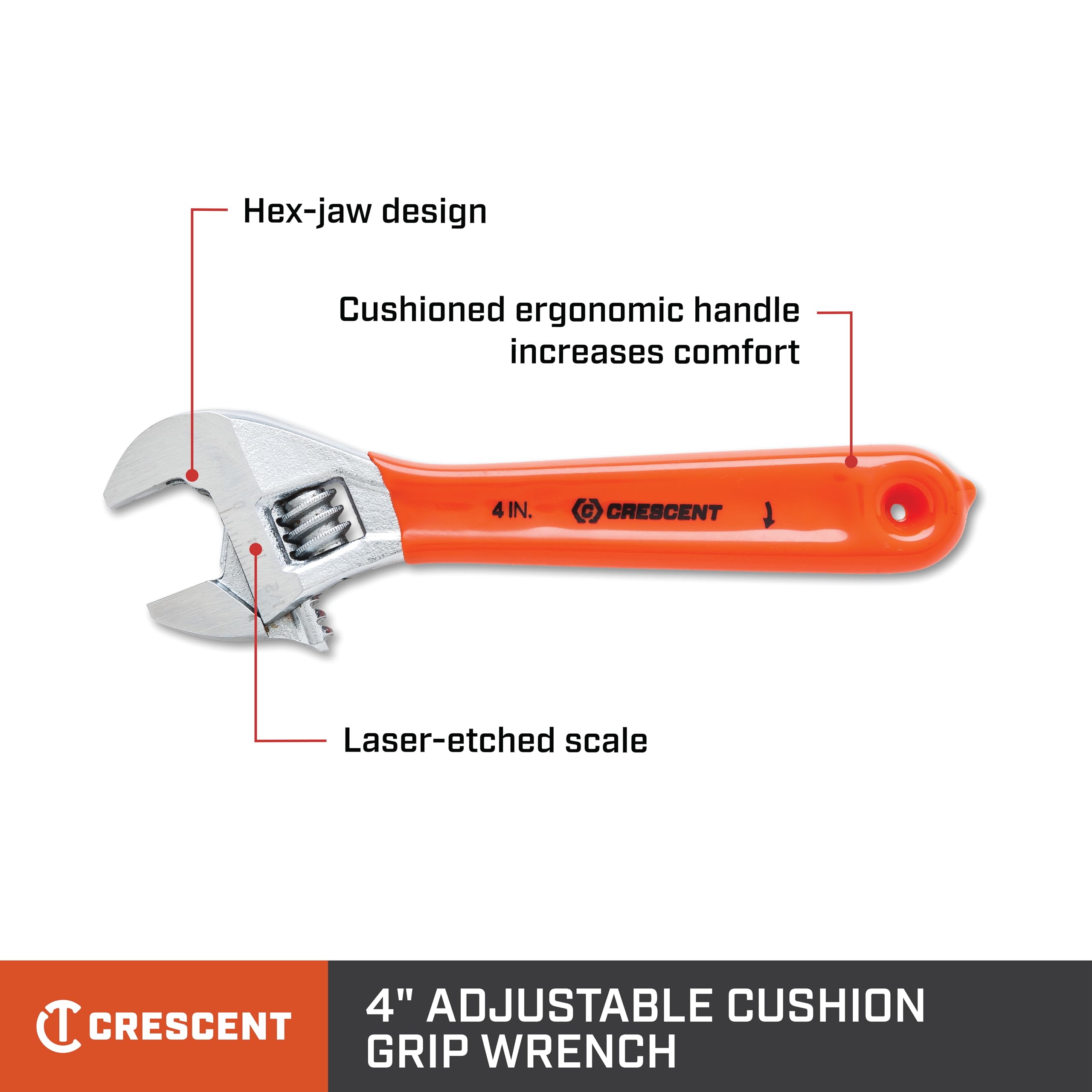 crescent-ac24cvs-4-inch-adjustable-cushion-grip-wrench image 2