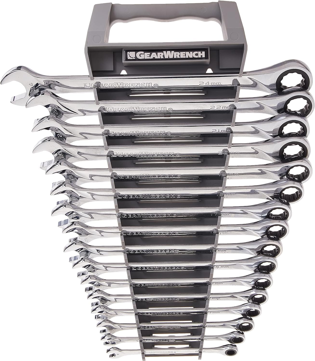 gearwrench-85099-xl-ratcheting-combination-metric-wrench-set-16-pc-12-point image 1