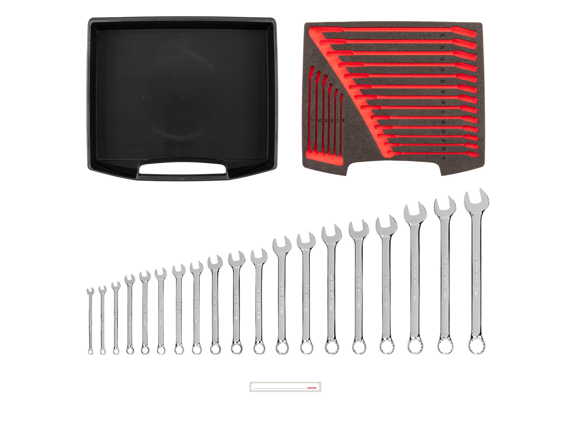tekton-olb94202-combination-wrench-set-19-piece-metric-6-24-mm-l-boxx-drawer-mod image 2