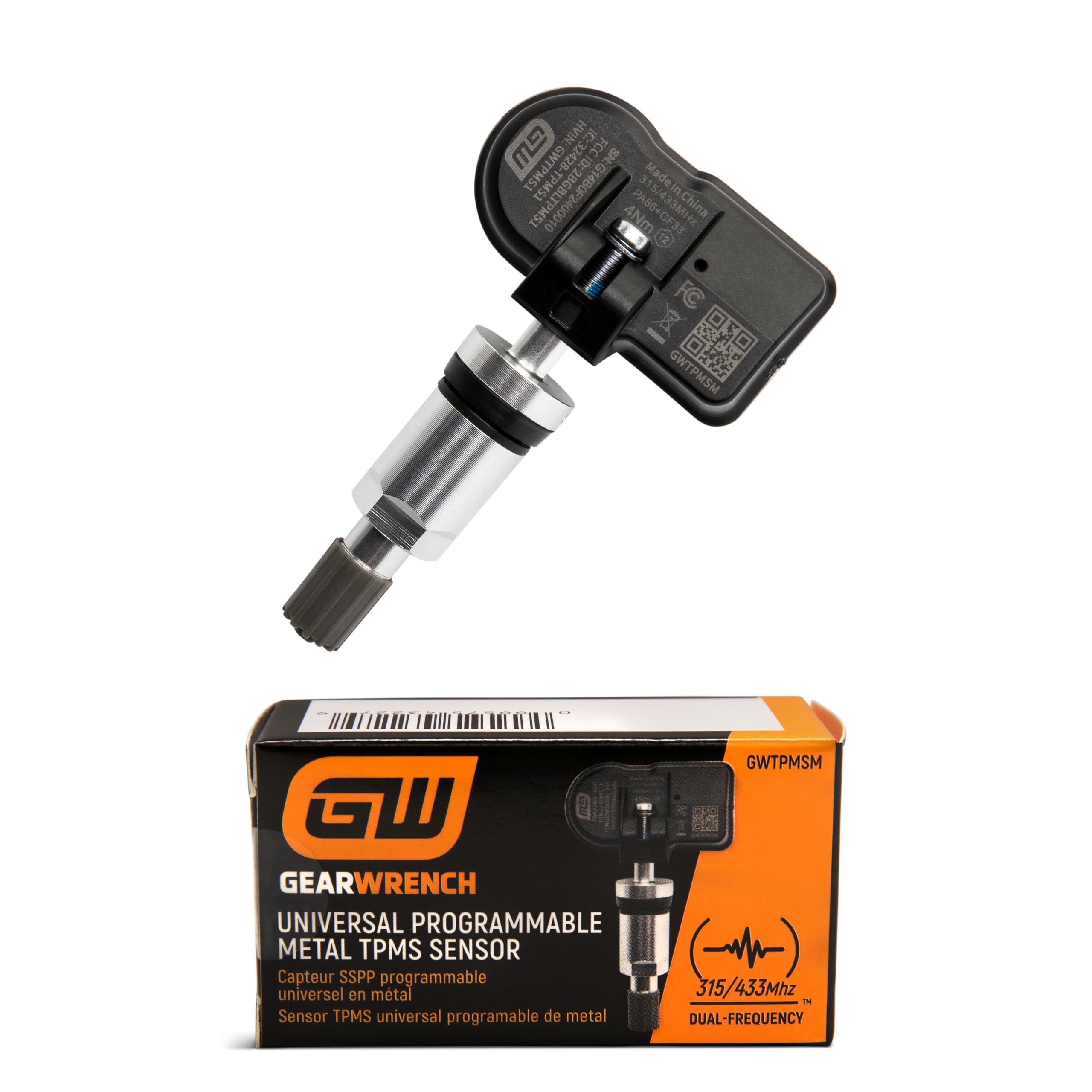 gearwrench-gwtpmsm-universal-programmable-metal-tpms-sensor-315-433-mhz image 1