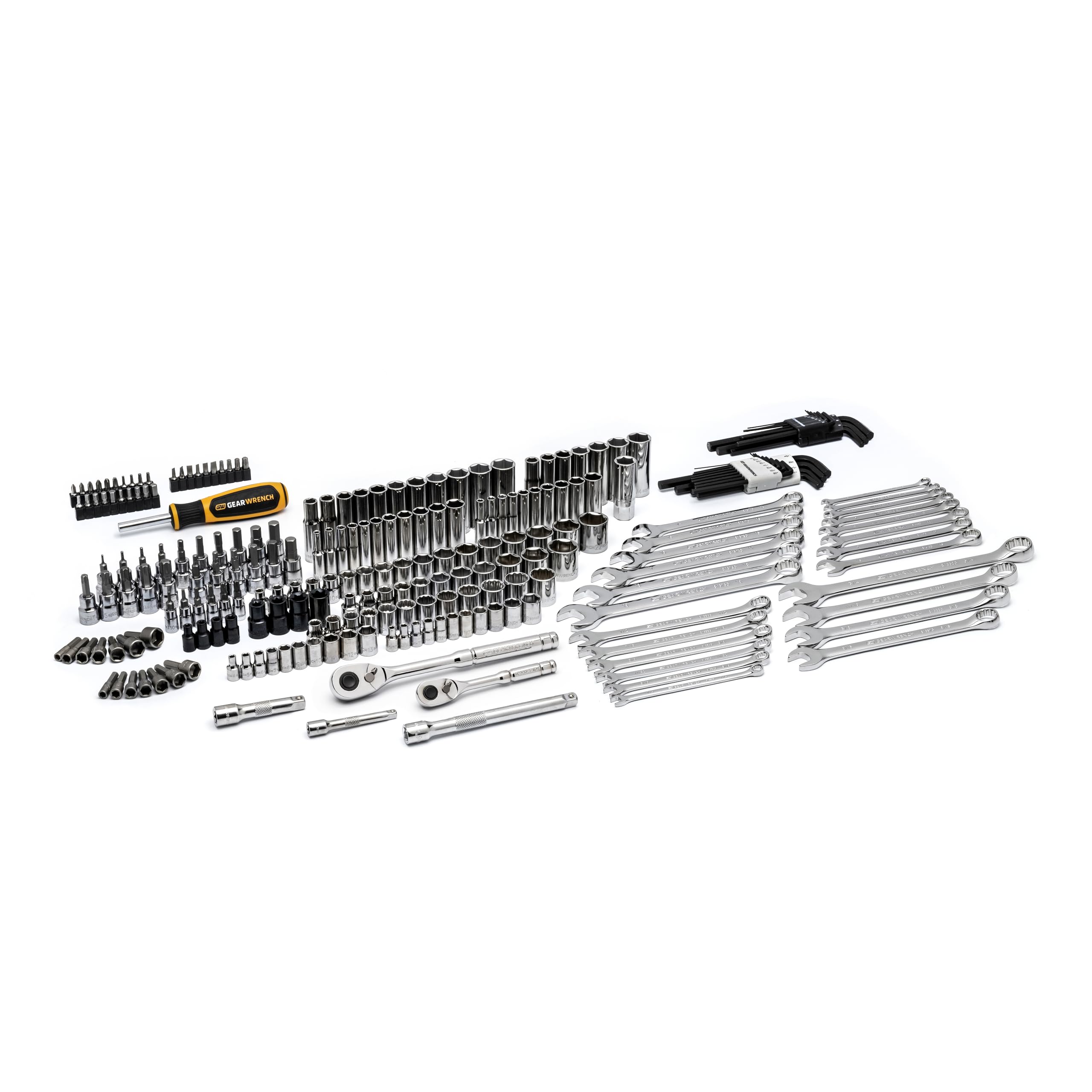 gearwrench-gw72llcbmts-232-piece-1-4-and-3-8-drive-metric-sae-mechanics-tool-set image 8