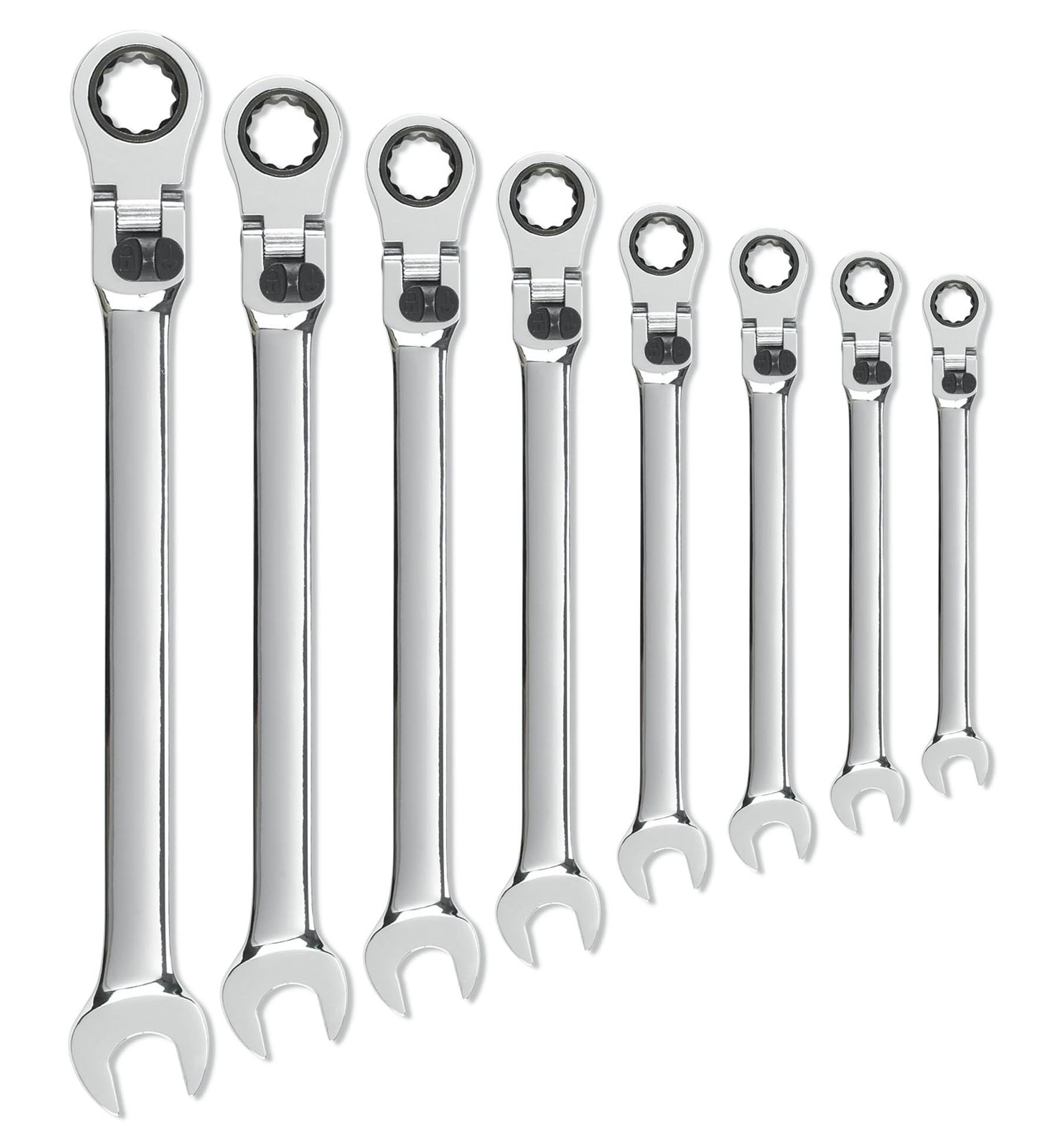 gearwrench-85798-8-pc-12-pt-xl-locking-flex-head-ratcheting-combination-wrench-s image 3