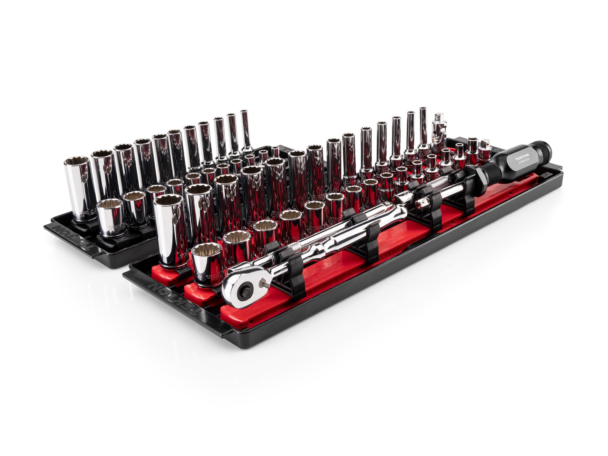 tekton-skt03102-1-4-inch-drive-12-point-socket-and-ratchet-set-29-piece image 8