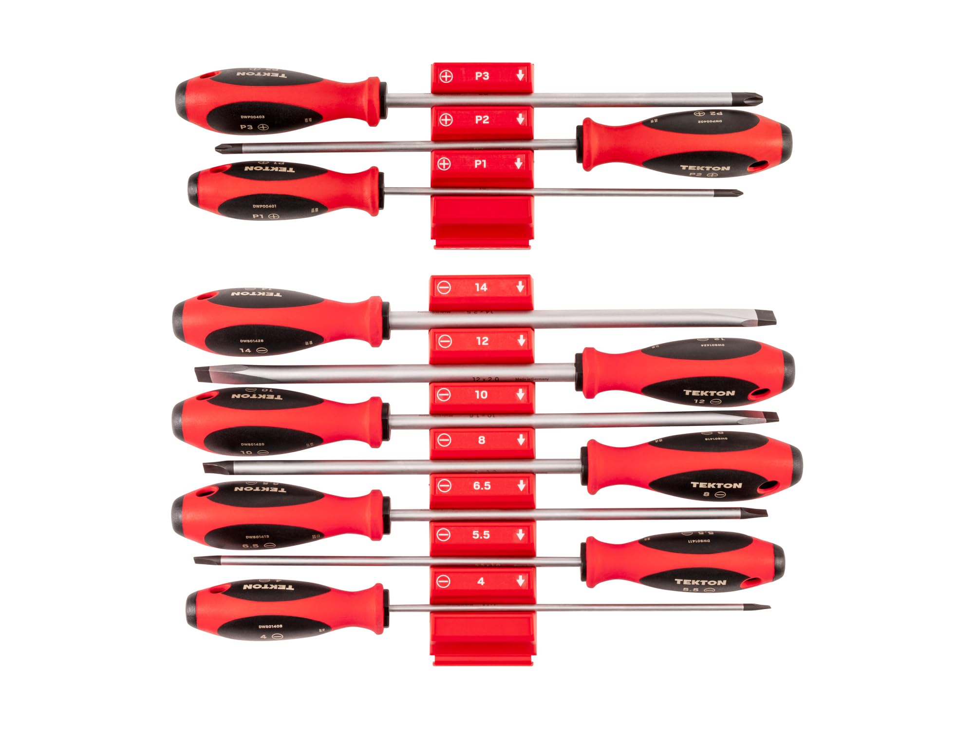 tekton-dwz90118-phillips-and-slotted-screwdriver-set-10-piece-8-inch-shank-1-3-p image 1