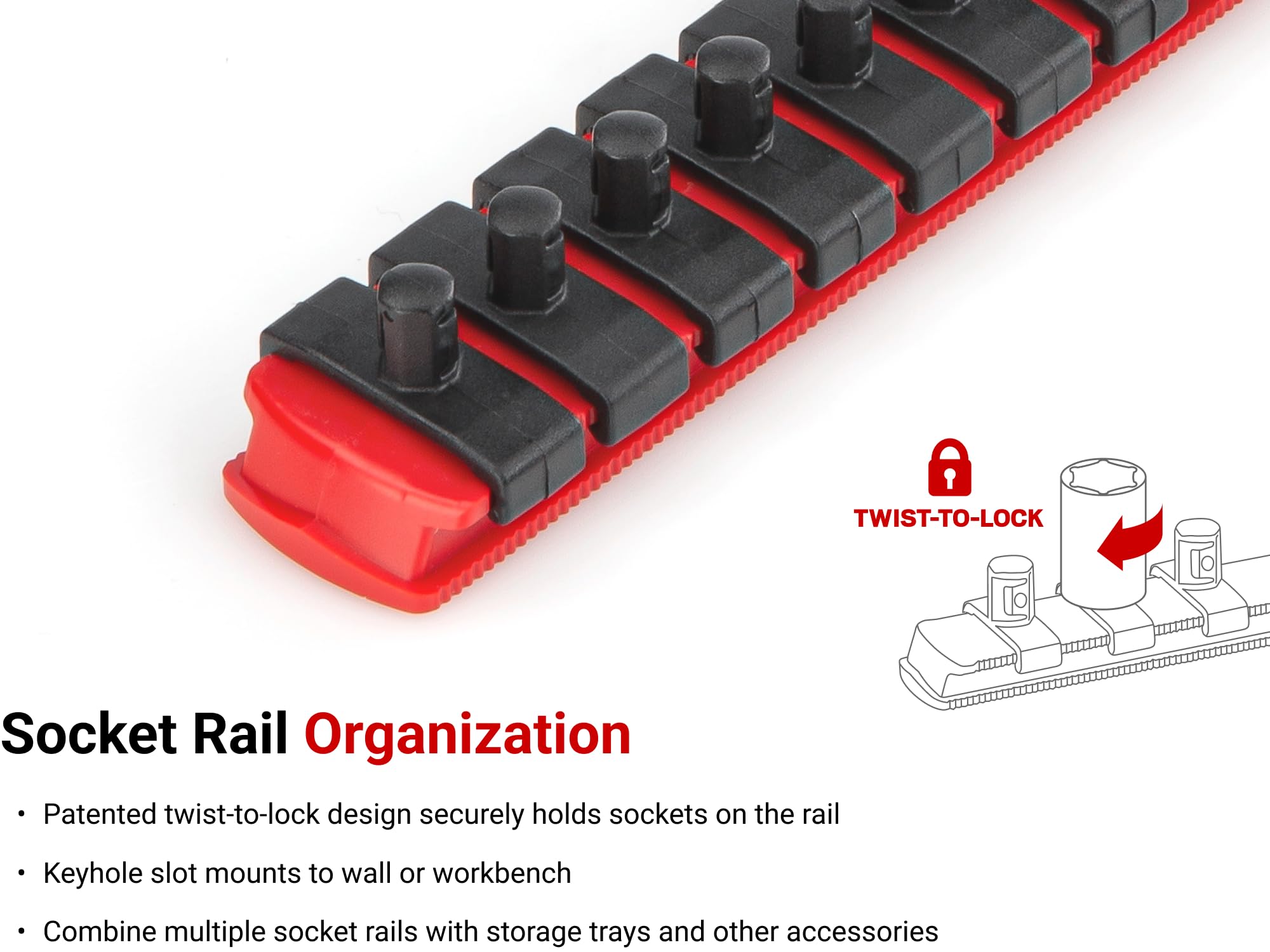 tekton-ost17160-3-8-drive-3-rail-socket-organizer-set-red-60-tool-made-in-usa image 2