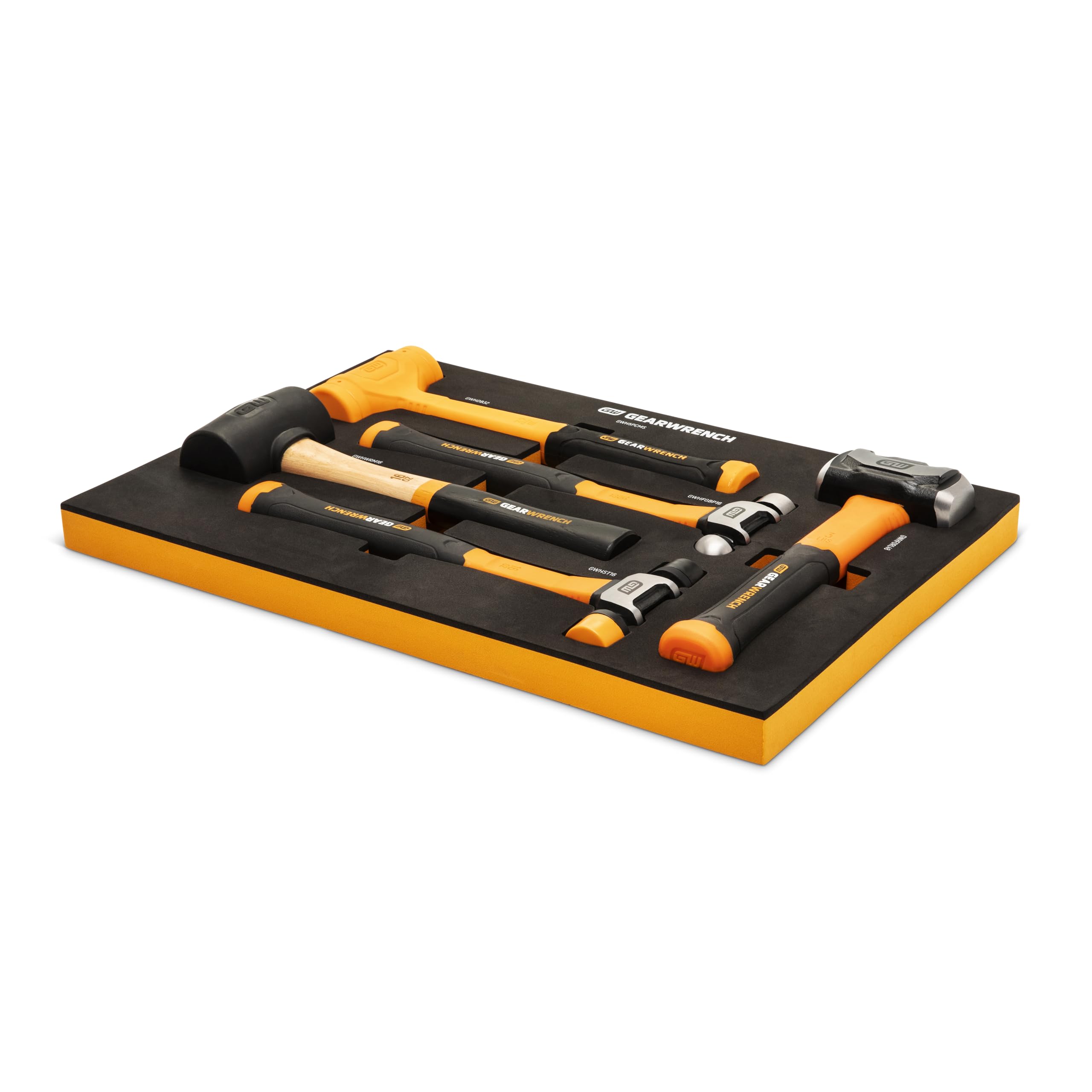gearwrench-gwh5pcms-5-piece-mixed-hammer-set-with-rubber-mallet-soft-tip-dead-bl image 4