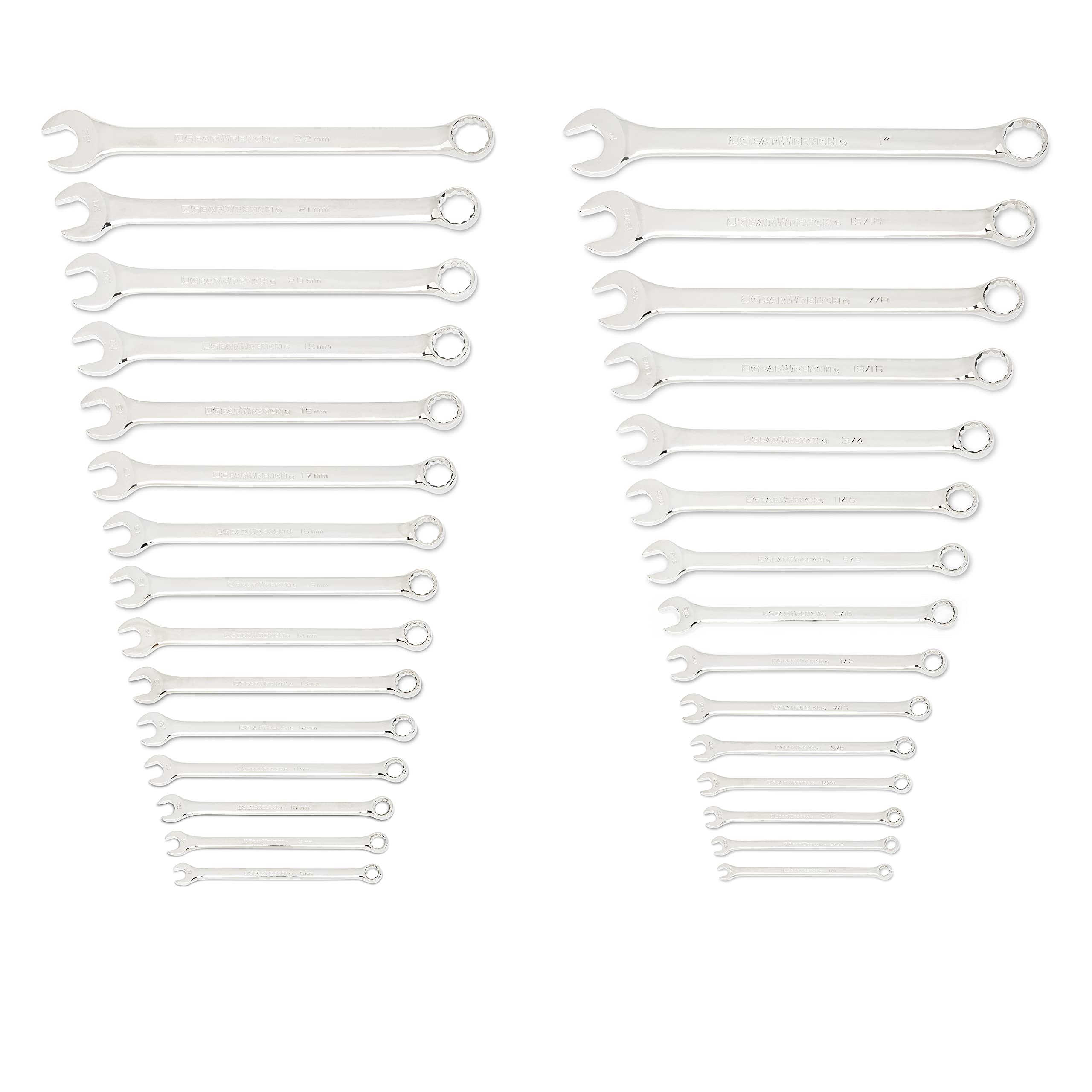 gearwrench-81937-30-piece-12-point-long-pattern-combination-sae-metric-wrench-se image 2