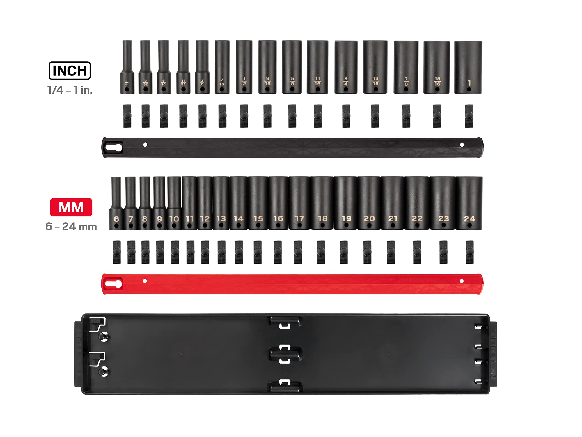 tekton-sid91203-3-8-inch-drive-deep-6-point-impact-socket-set-34-piece-1-4-1-in- image 2